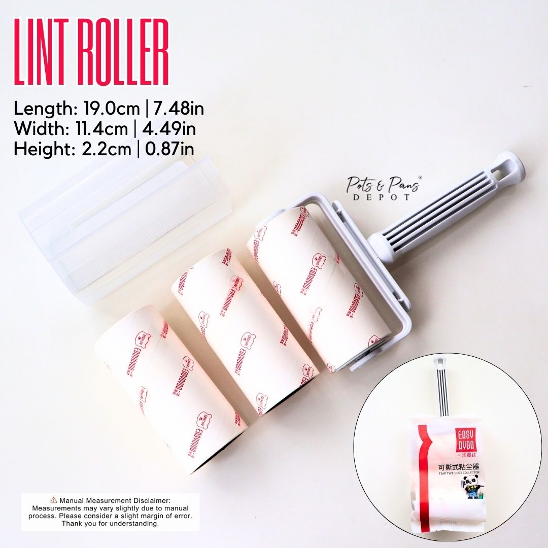 RED CHERRY LINT ROLLER | FREE 2 REFILLS