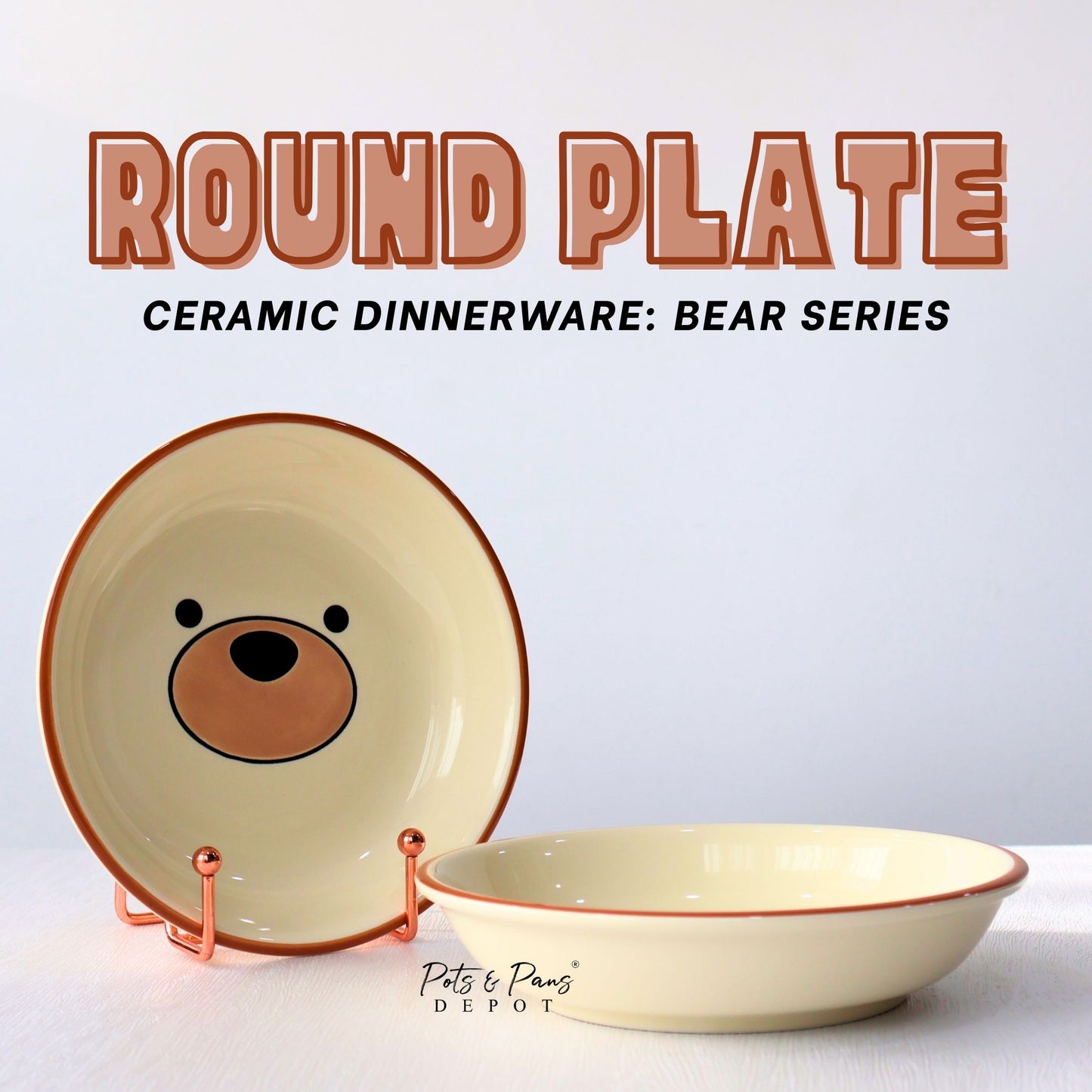 Nordic Porcelain Bear Bowl