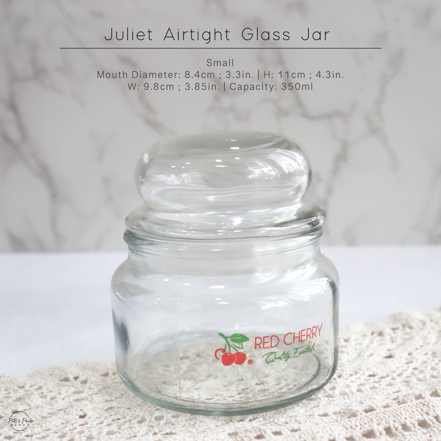 Juliet Airtight Glass Jar
