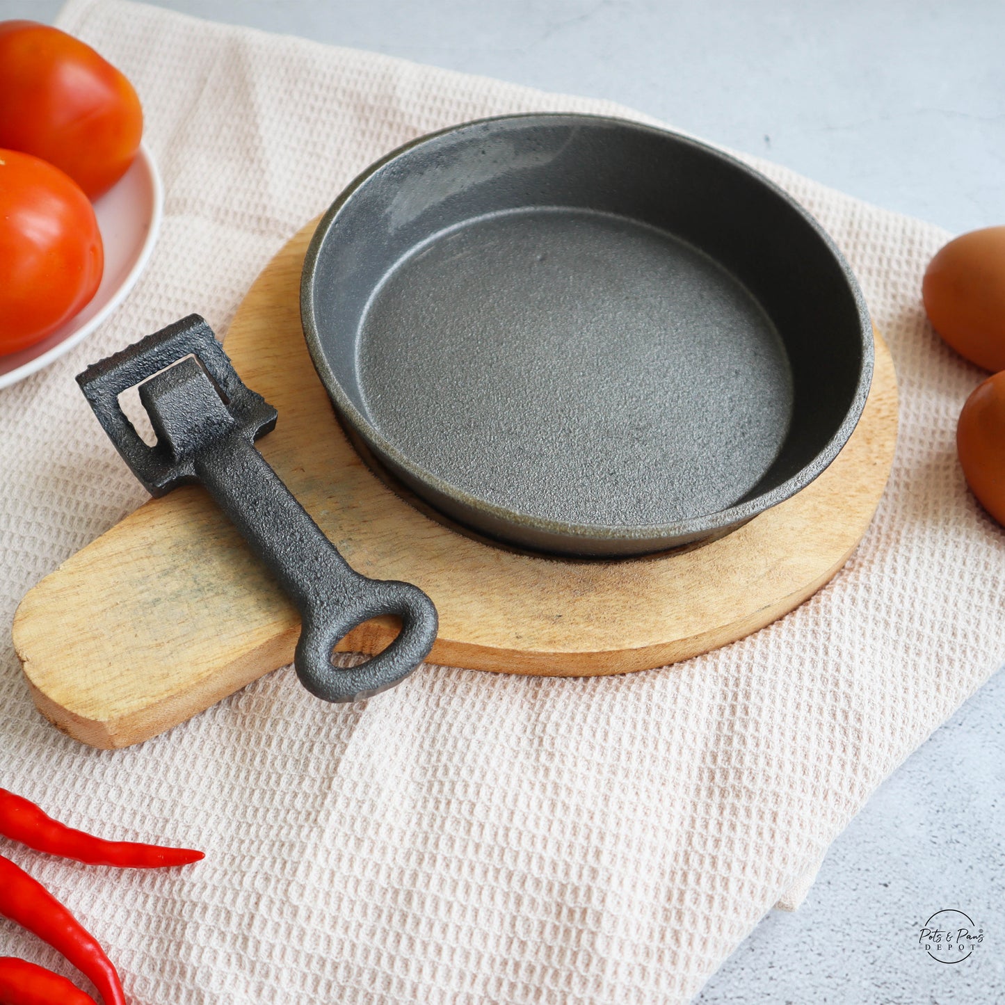 Red Cherry Sizzling Plate