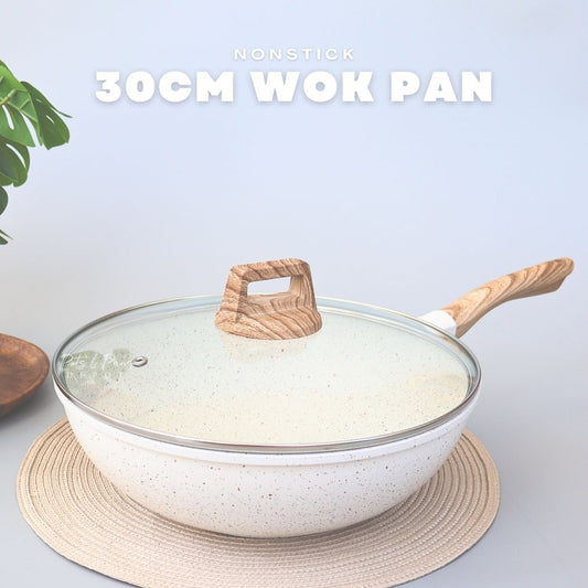 G-Kitchen Nonstick Wok Pan 30cm