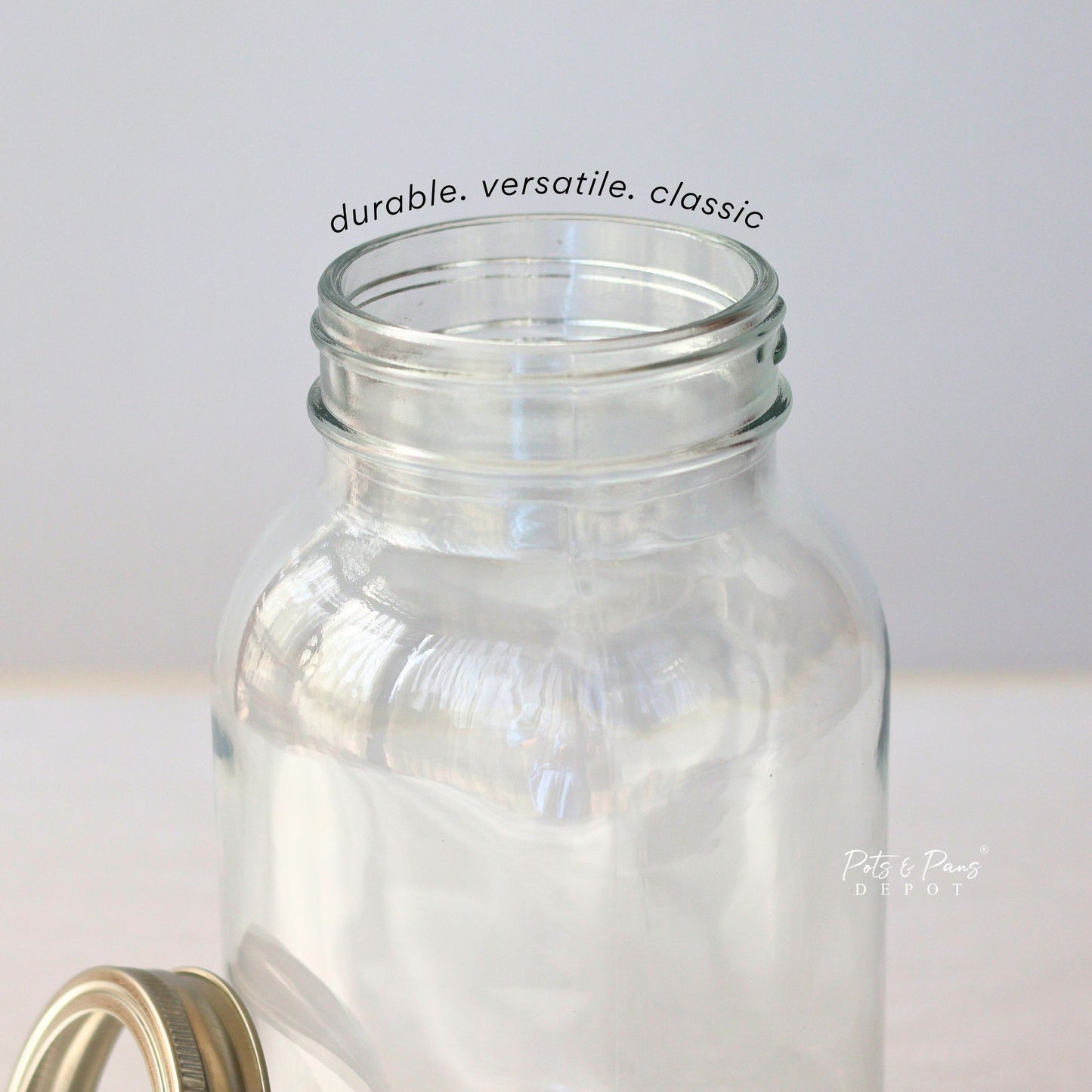 Red Cherry Mason Canning Jar 1L |  Food Container