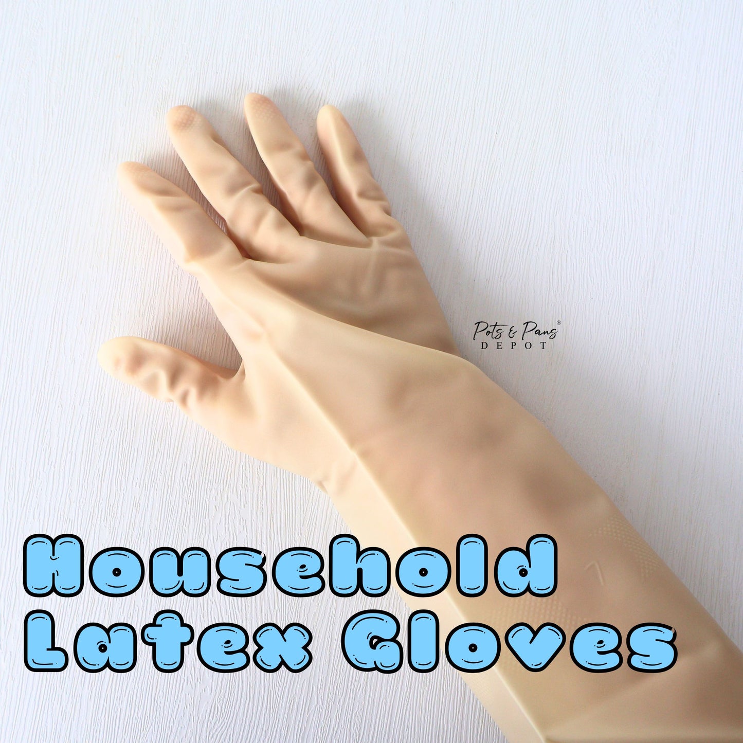 Latex Household Gloves | Dishwashing, Multi Purpose