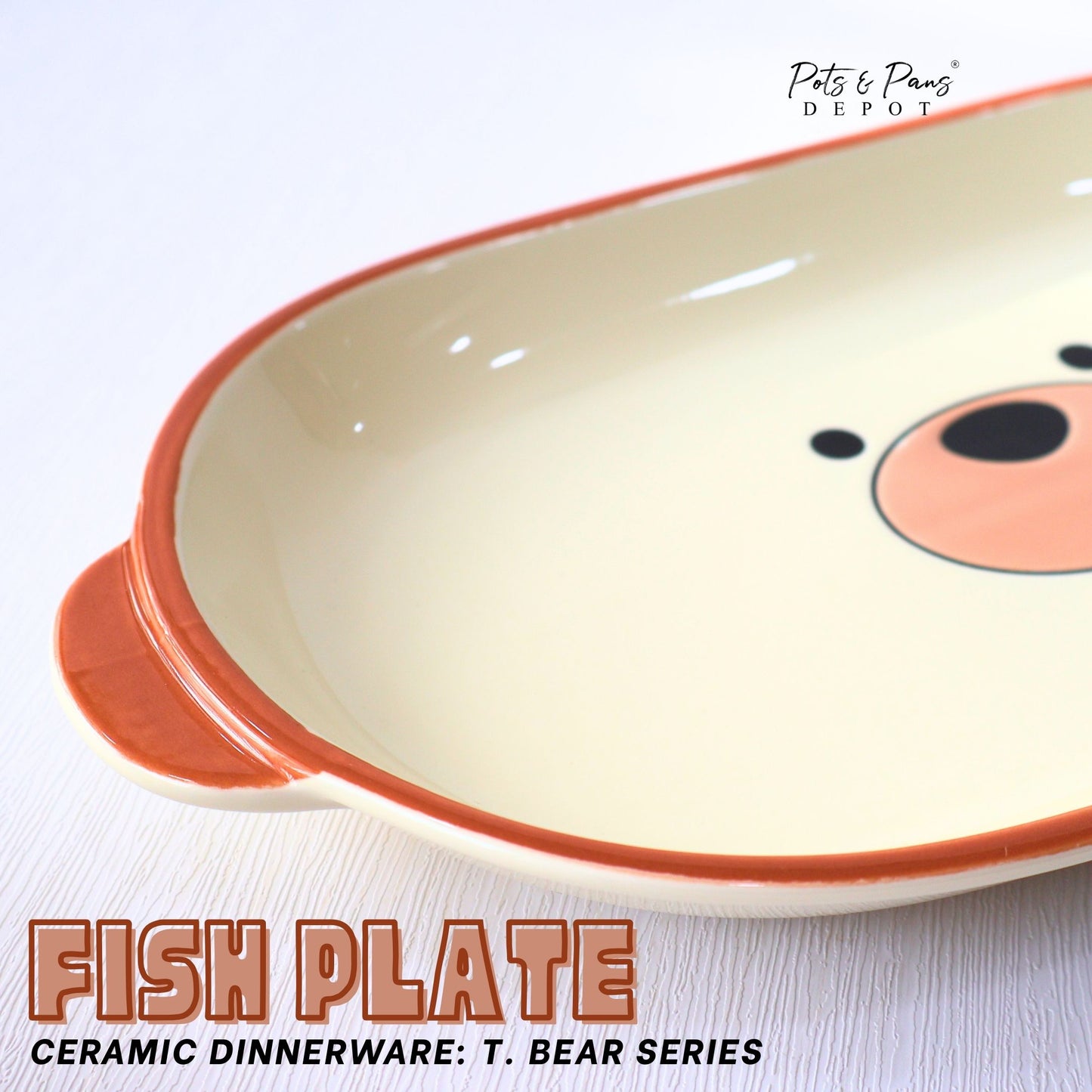 CERAMIC DINNERWARE TEDDY BEAR SERIES