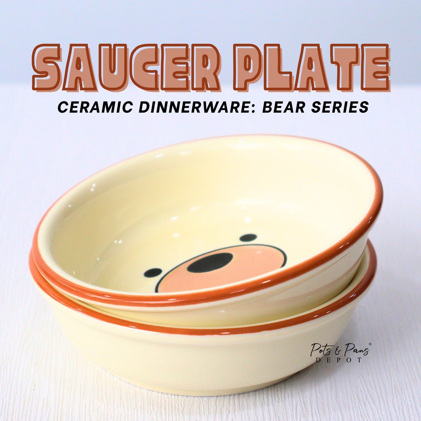 CERAMIC DINNERWARE TEDDY BEAR SERIES