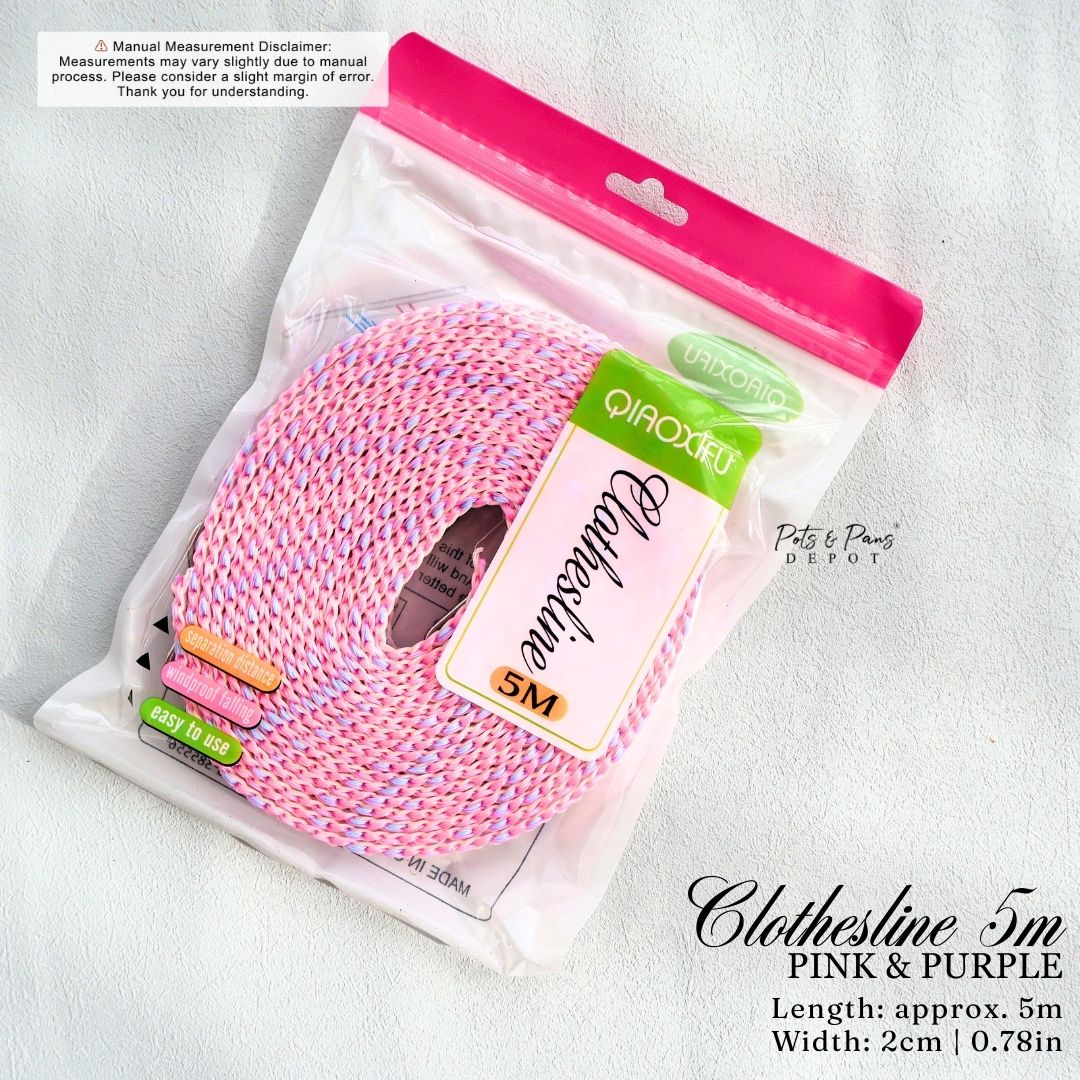 White Windbreak Clothesline