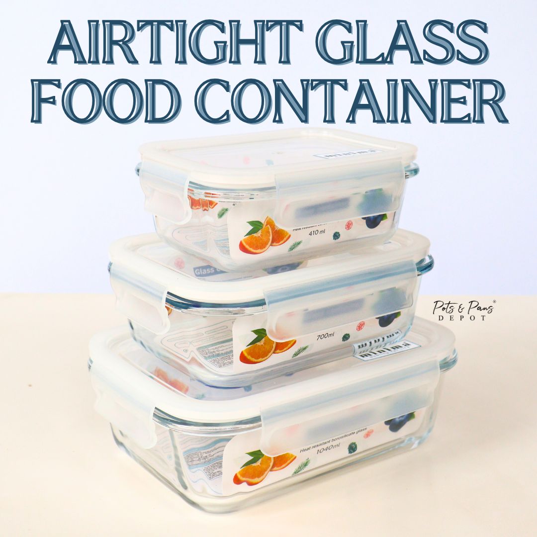 Airtight Glass Food Container