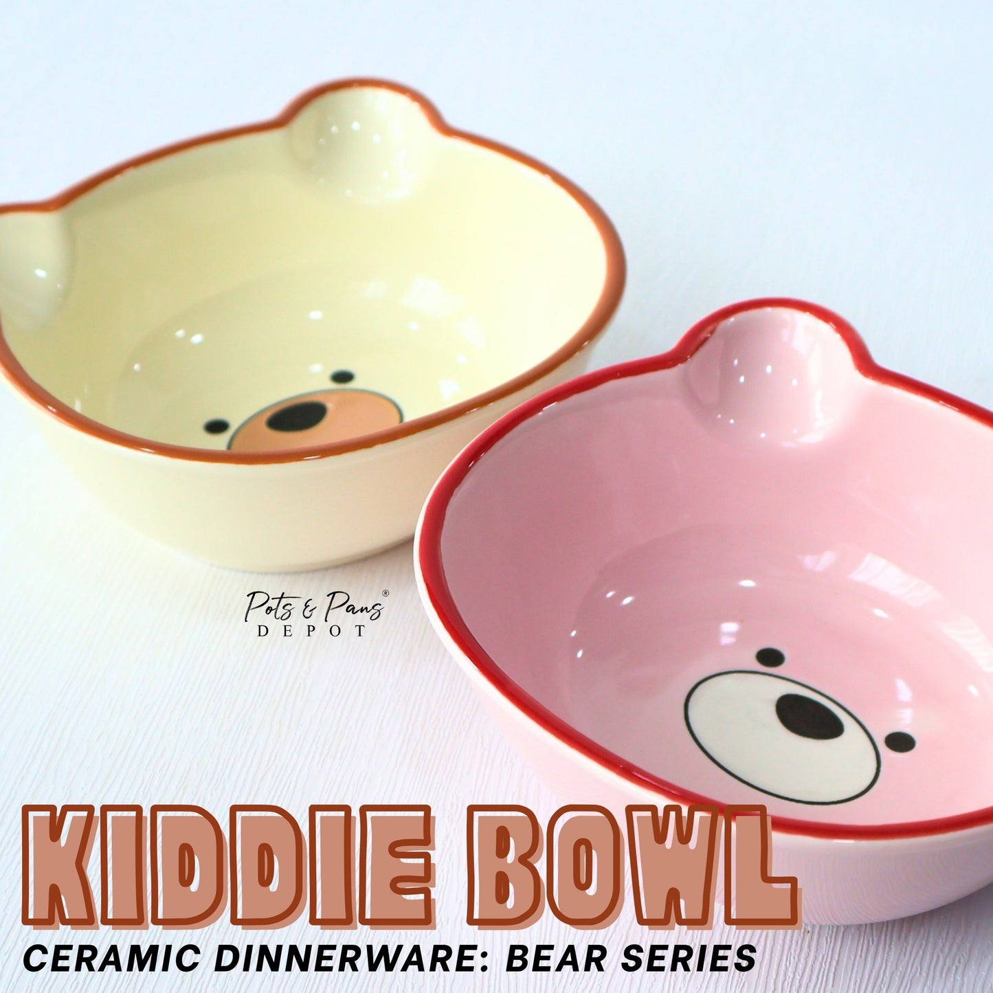 CERAMIC DINNERWARE TEDDY BEAR SERIES