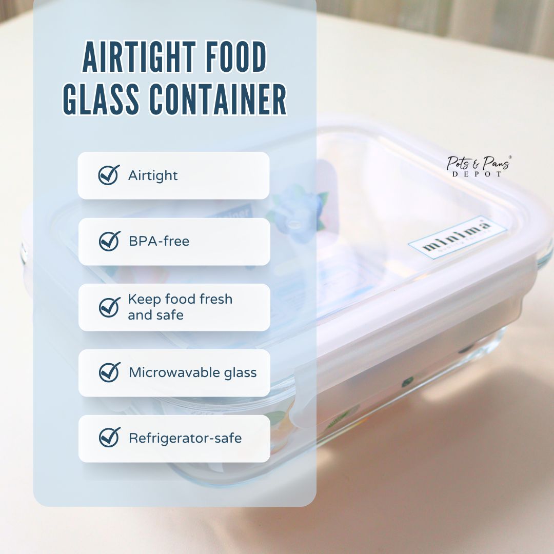 Airtight Glass Food Container