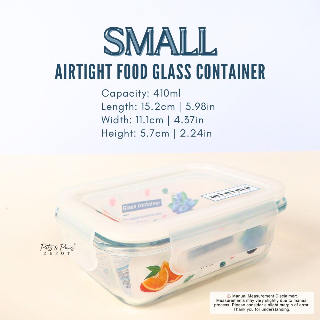 Airtight Glass Food Container