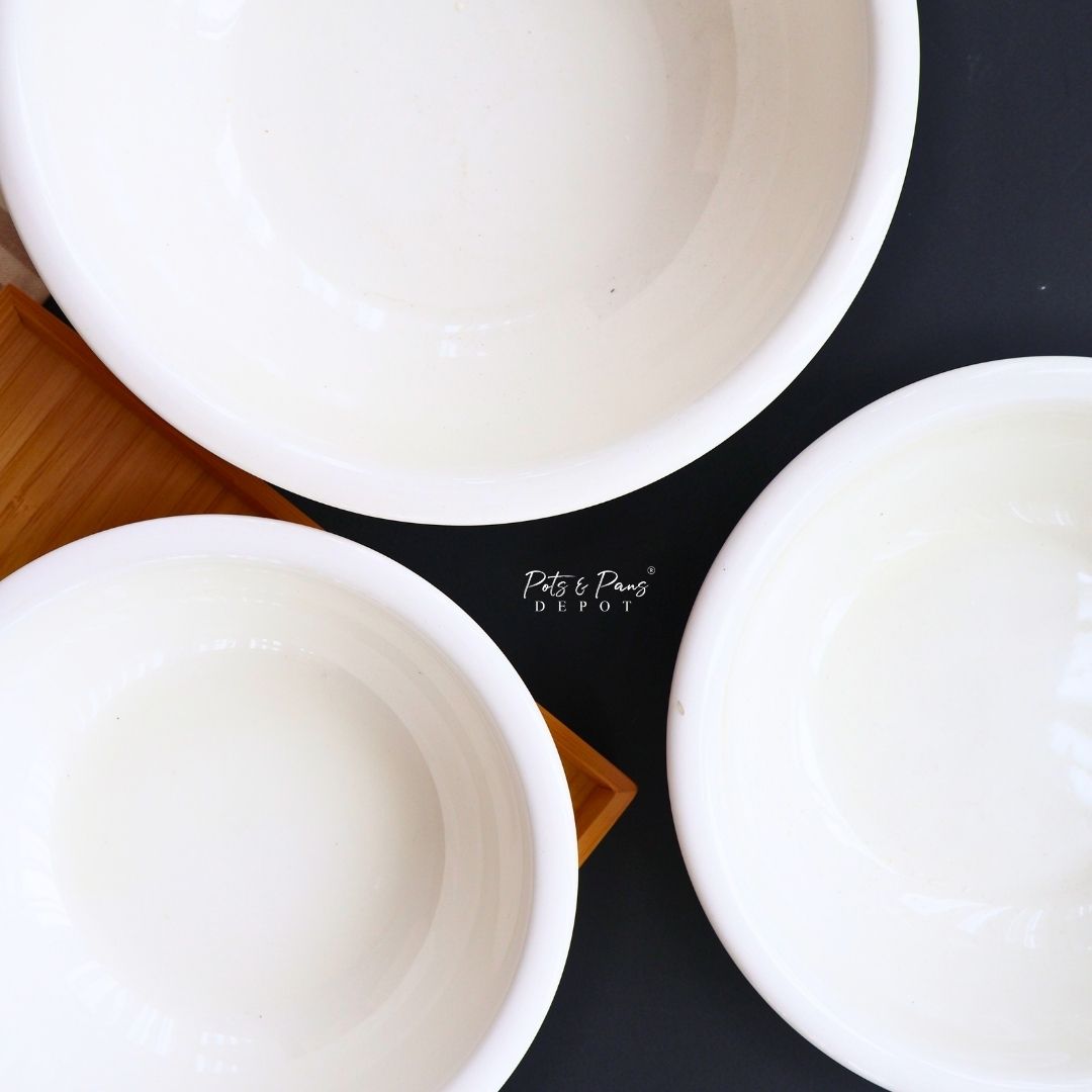 Ellie White Porcelain Soup Tureen Bowl