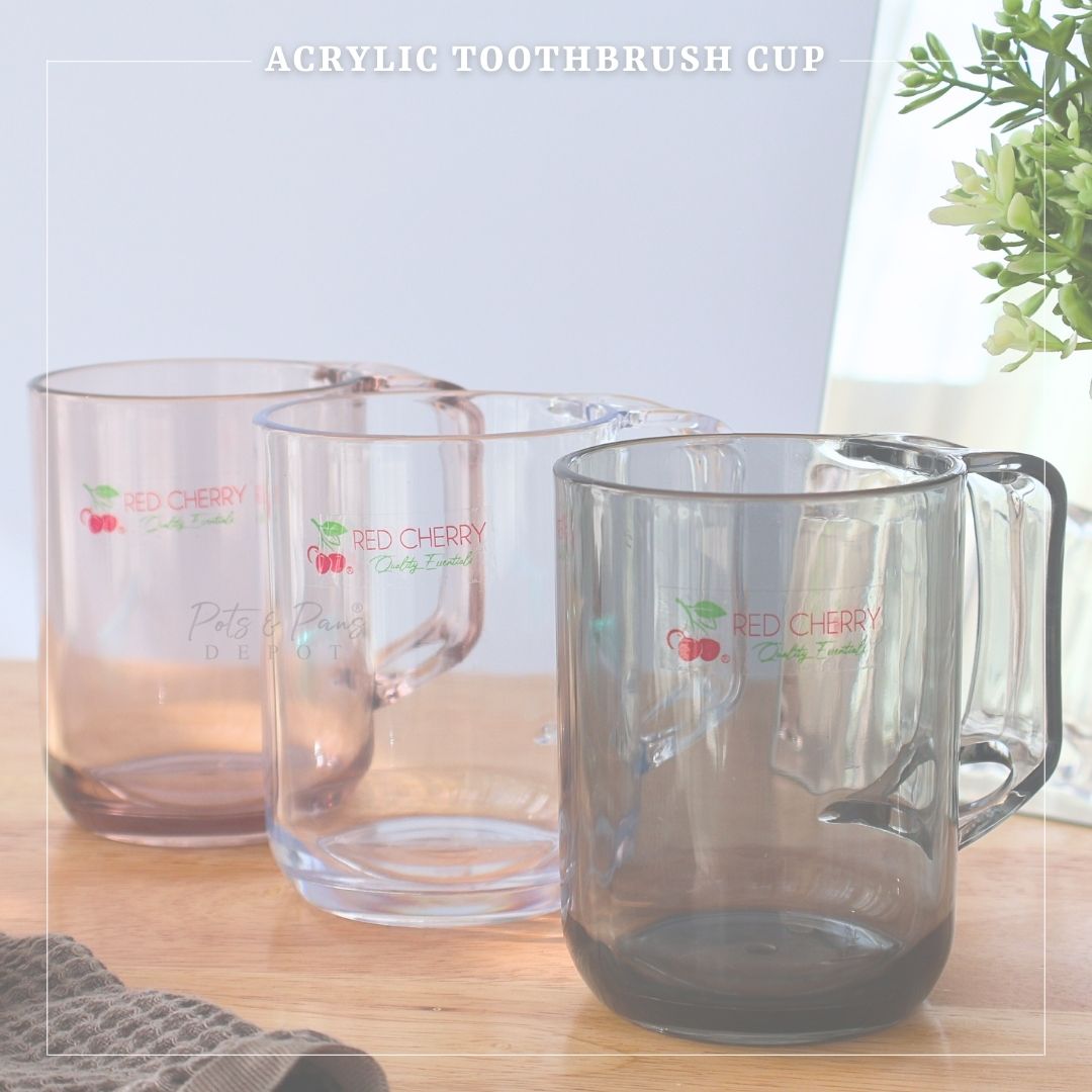 Acrylic Toothbrush Cup 300ml