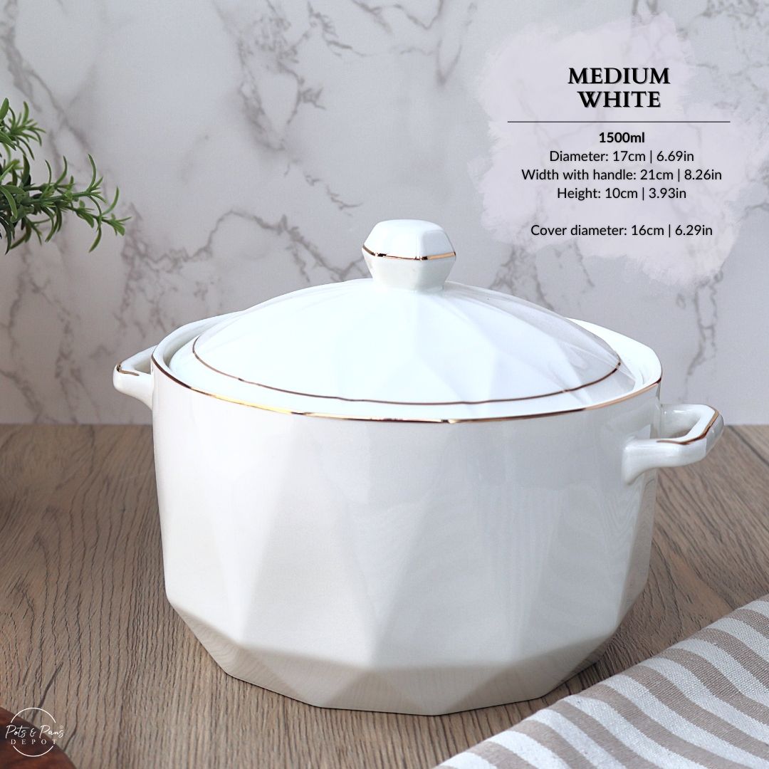 Astri Ceramic Casserole Pots