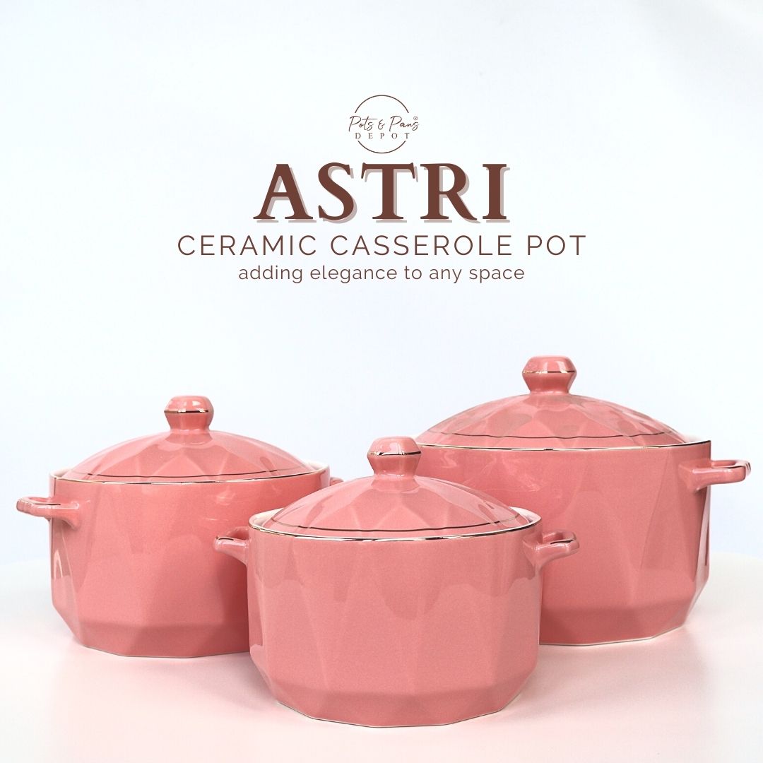 Astri Ceramic Casserole Pots