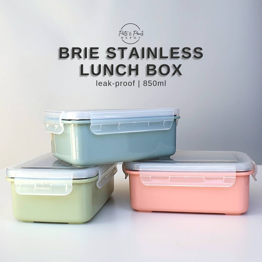 Brie Stainless Lunch Box 850ml