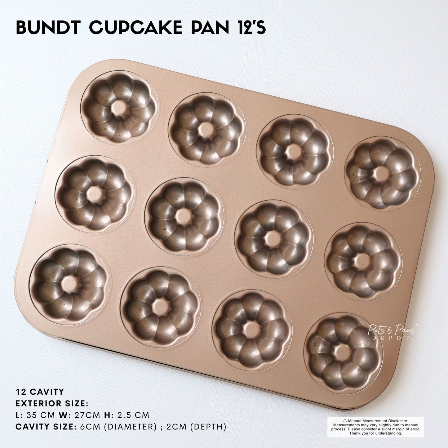 Red Cherry Nonstick Donut, Dome, and Assorted Shaped Cupcake Pan