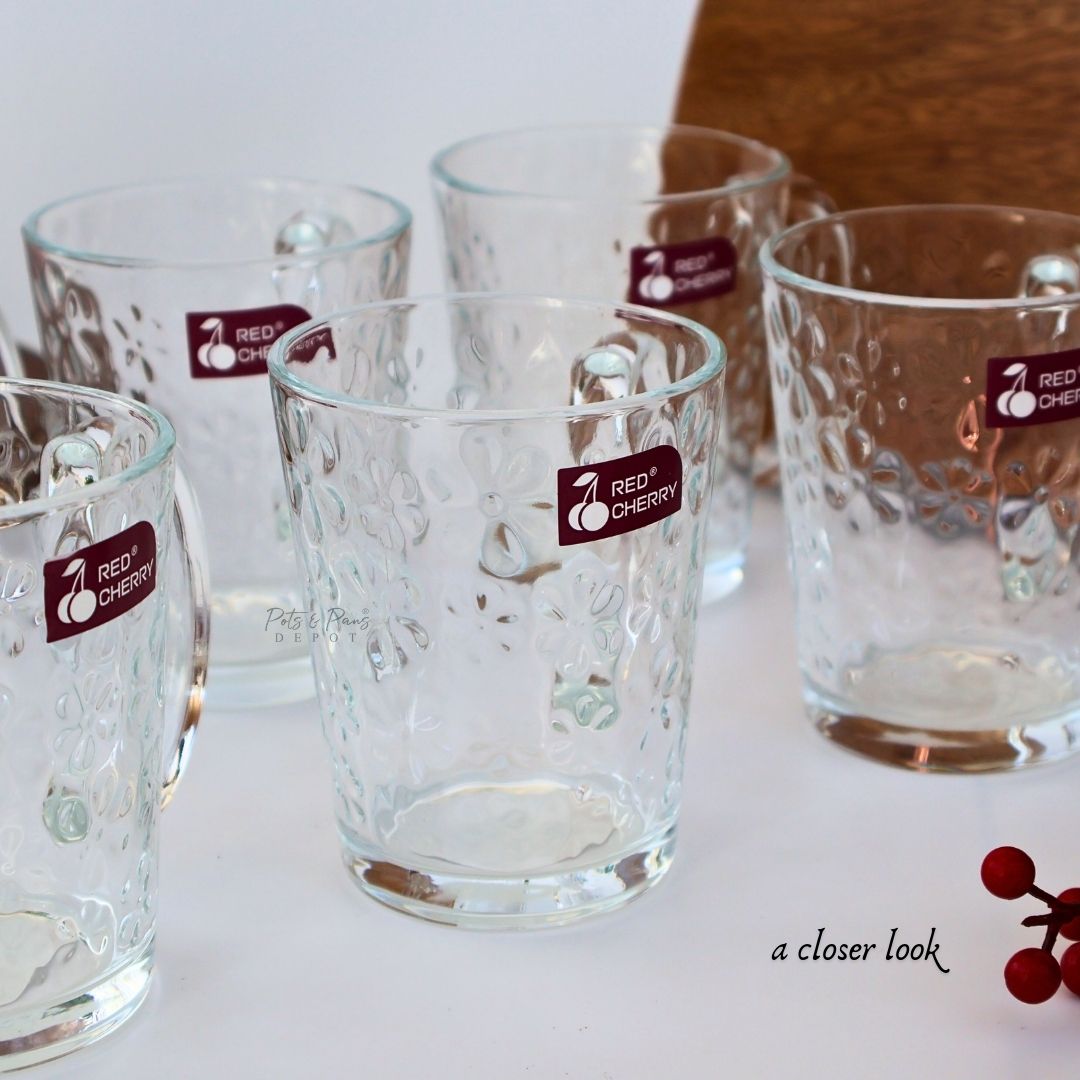 Calgary Glass Mug 6pcs Set 300ml