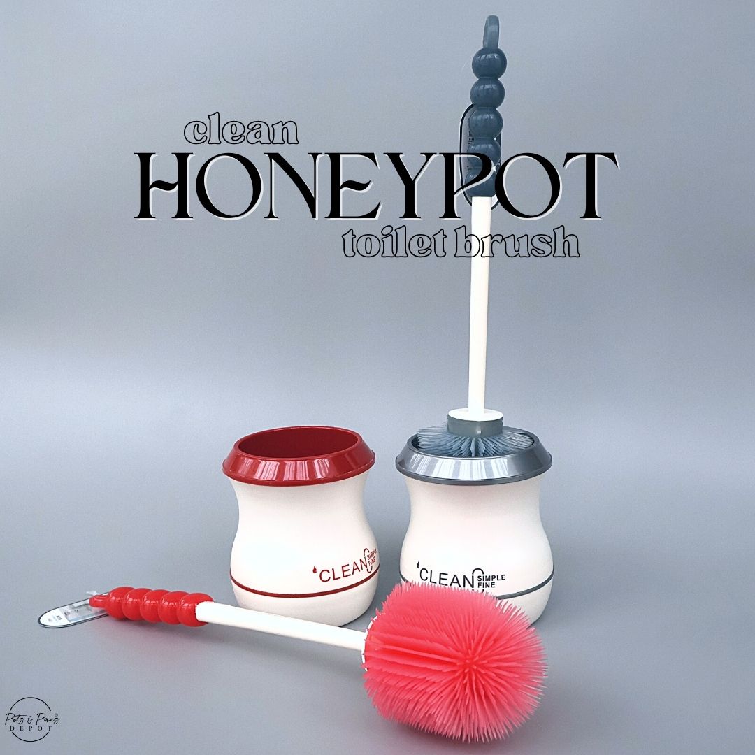 Clean Honeypot Toilet Brush