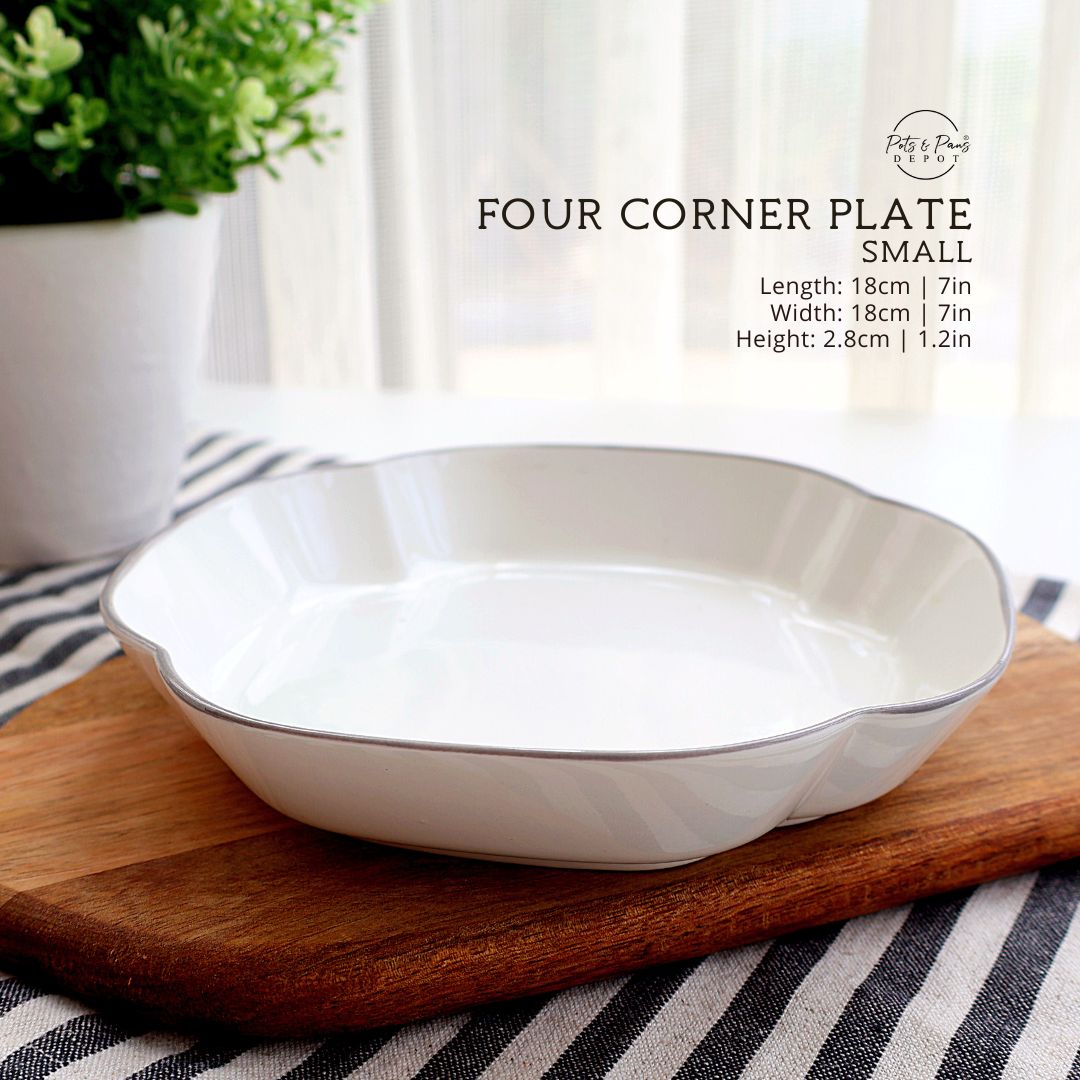 Color Line Porcelain Dish Plate Series