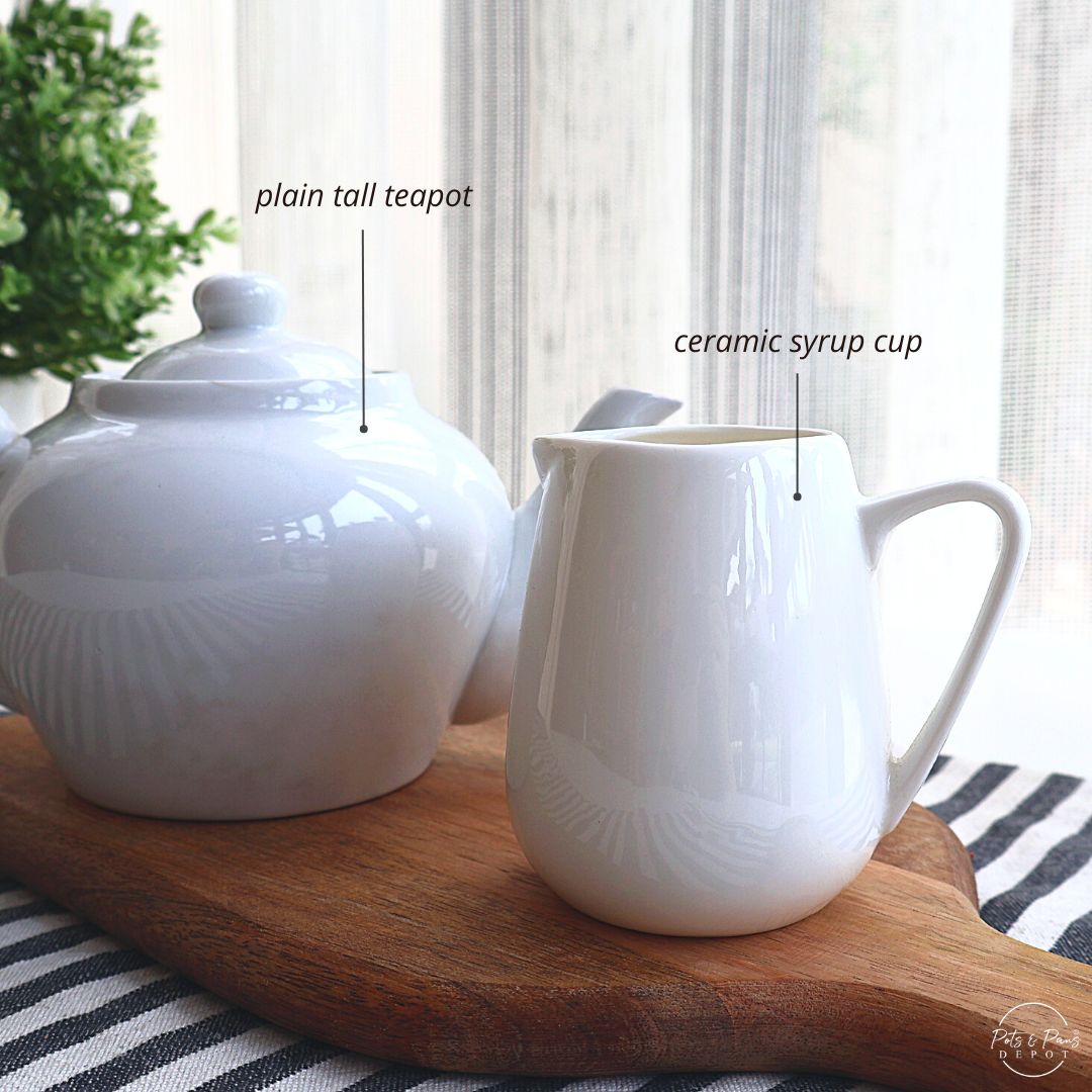 Ellie White Porcelain Tea Series