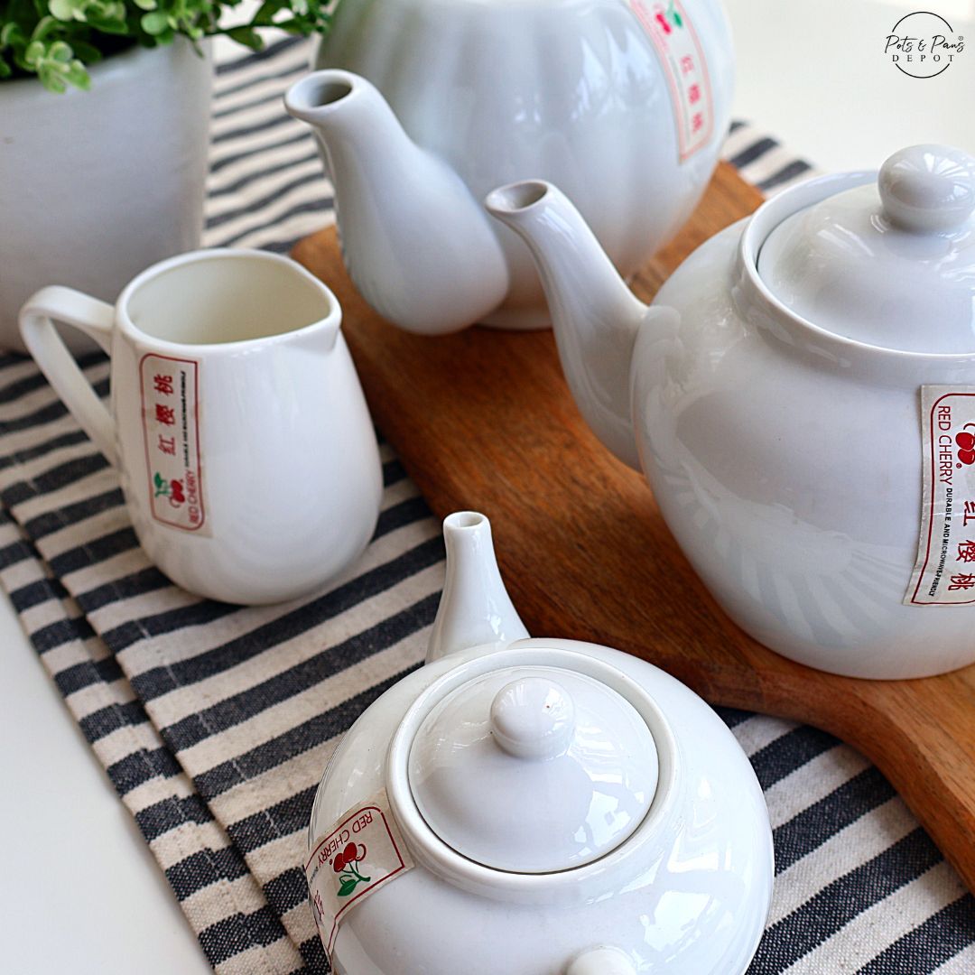 Ellie White Porcelain Tea Series