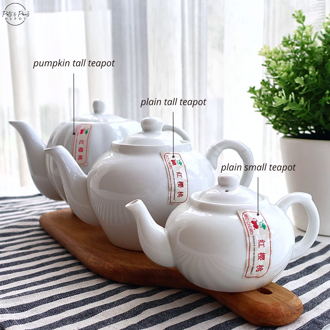 Ellie White Porcelain Tea Series