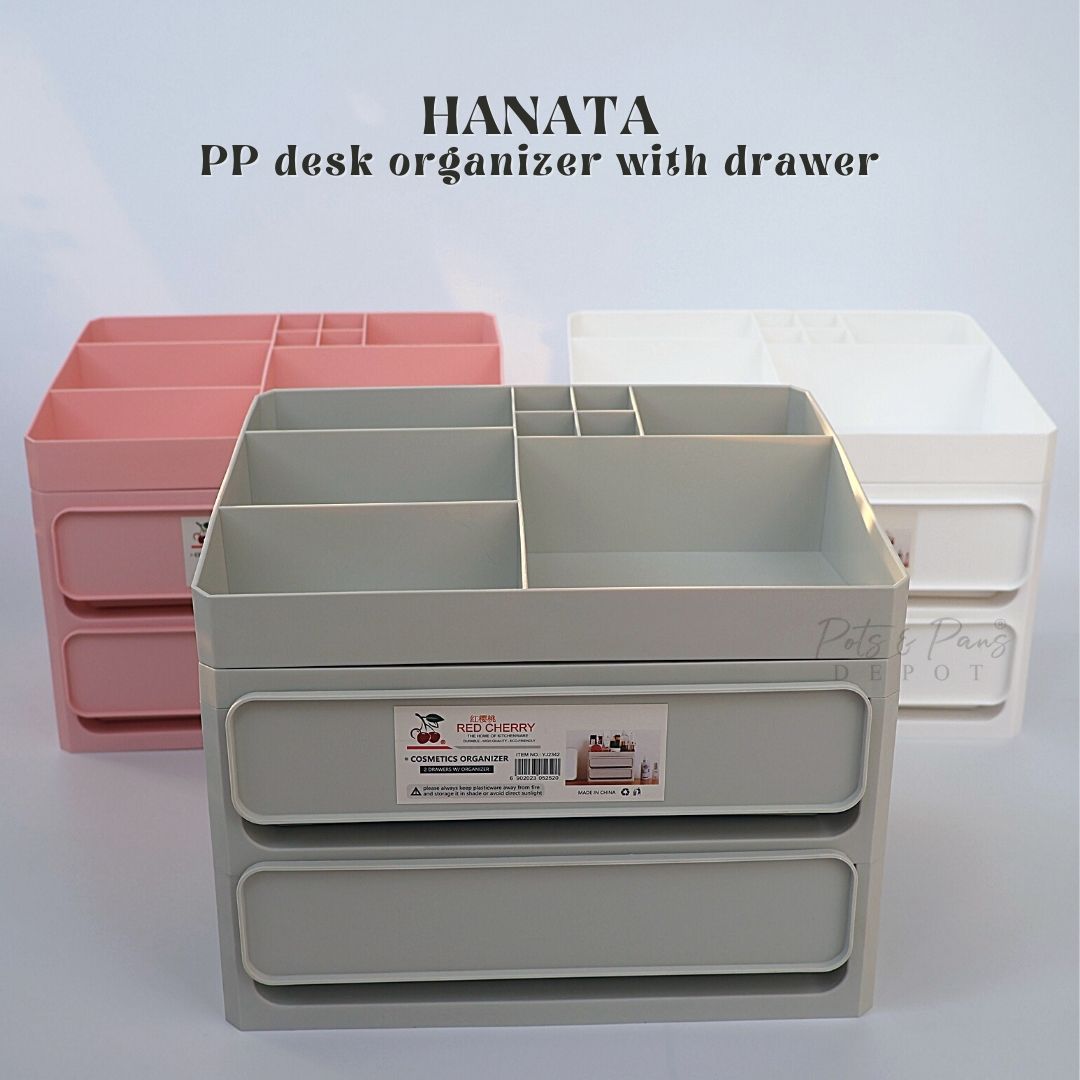 Hanata PP Desk Organizer with Drawer