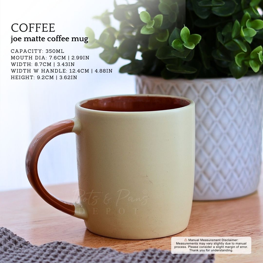 Joe Two Tone Matte Coffee Mug 350ml