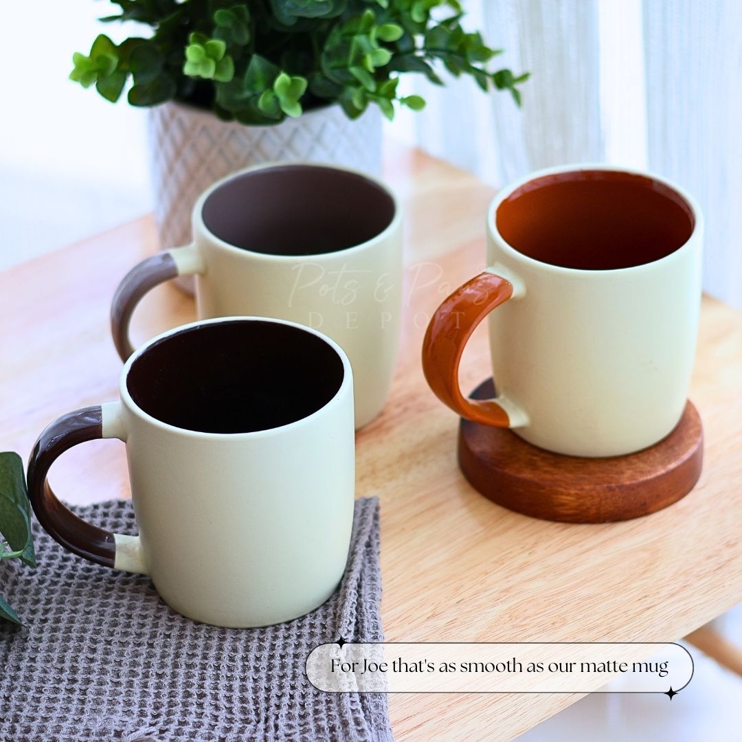 Joe Two Tone Matte Coffee Mug 350ml