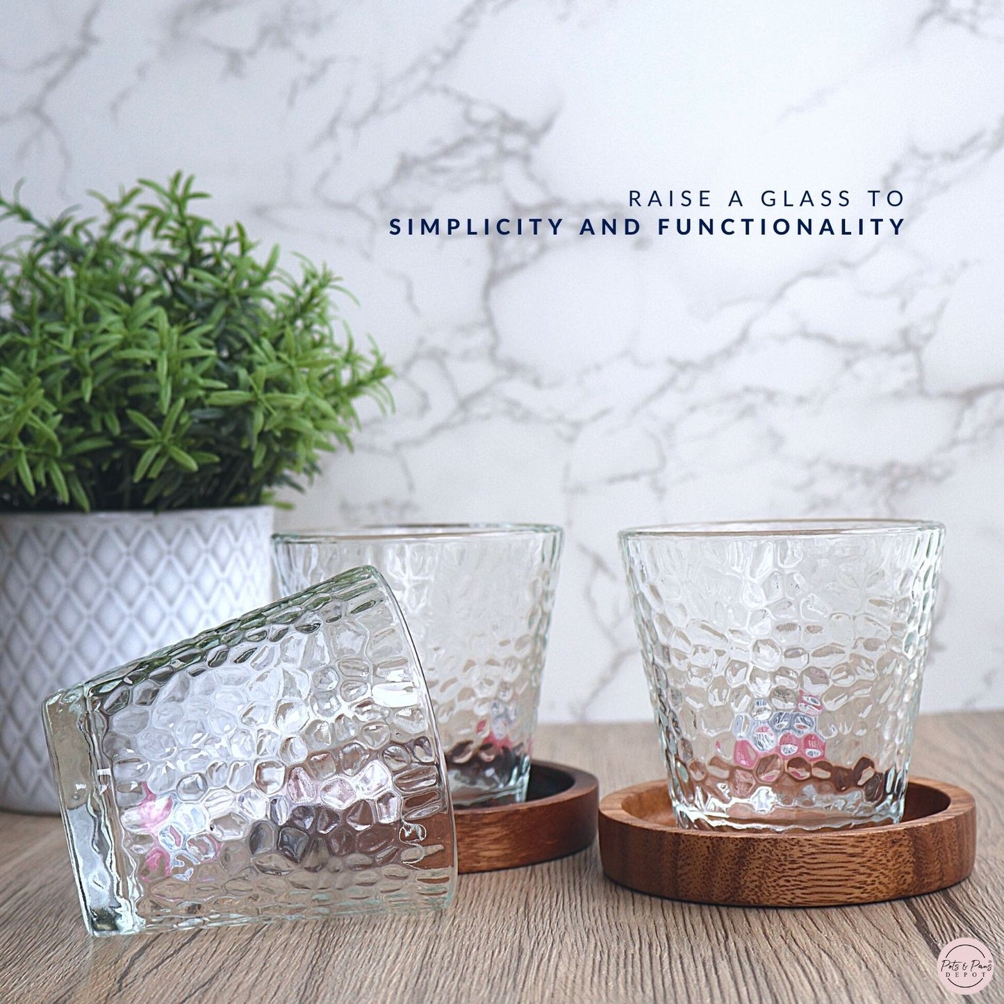 Julius Glass Tumbler Set