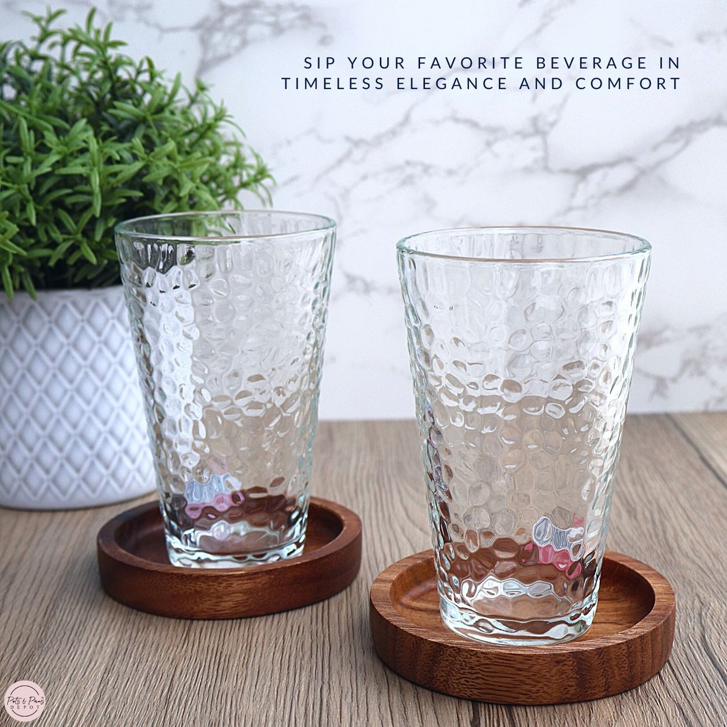 Julius Glass Tumbler Set