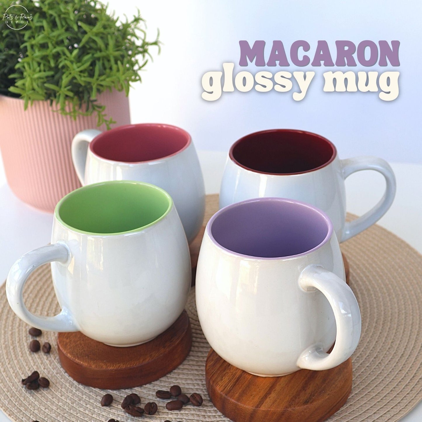 Macaron Glossy Mug