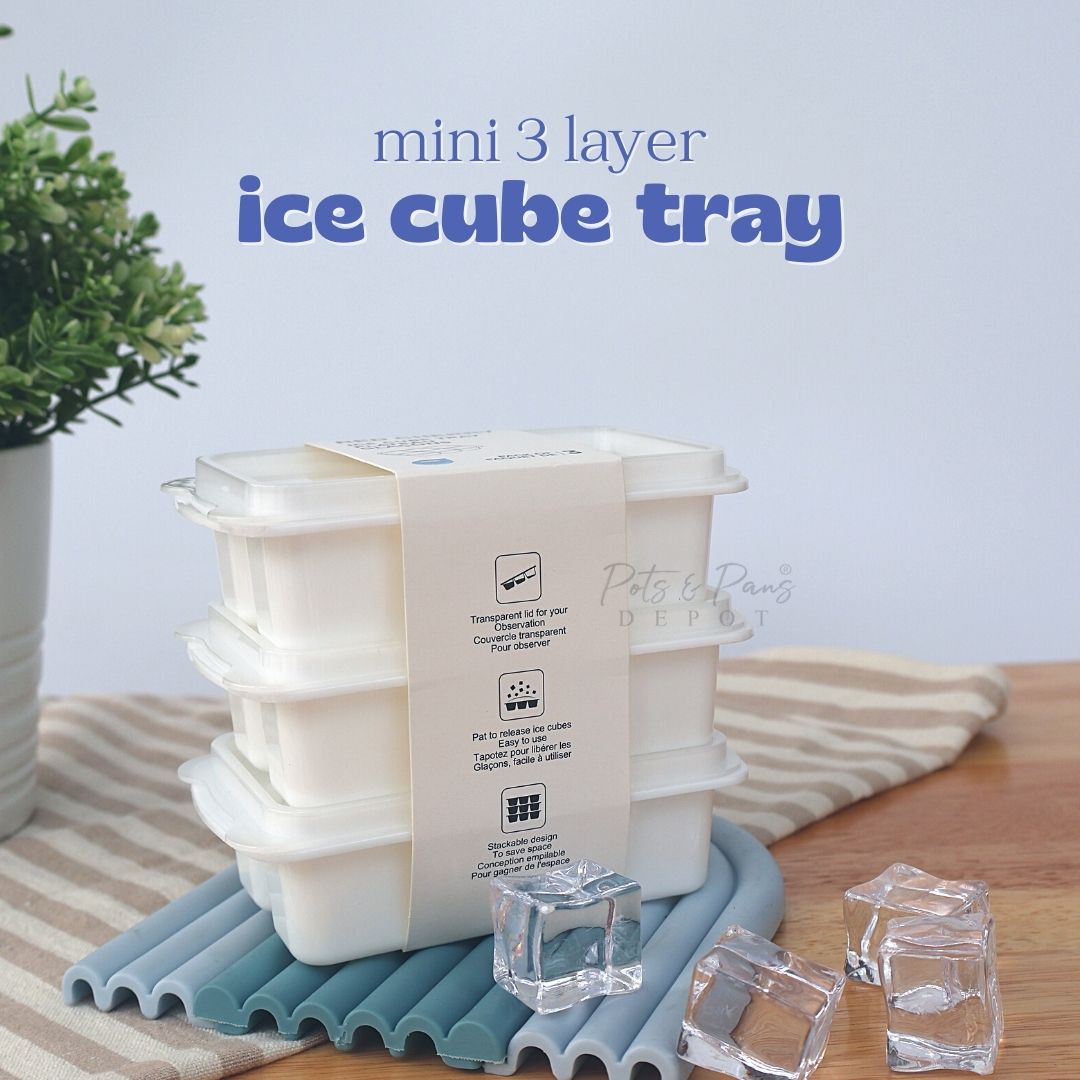 Mini 3 Layer Ice Cube Tray