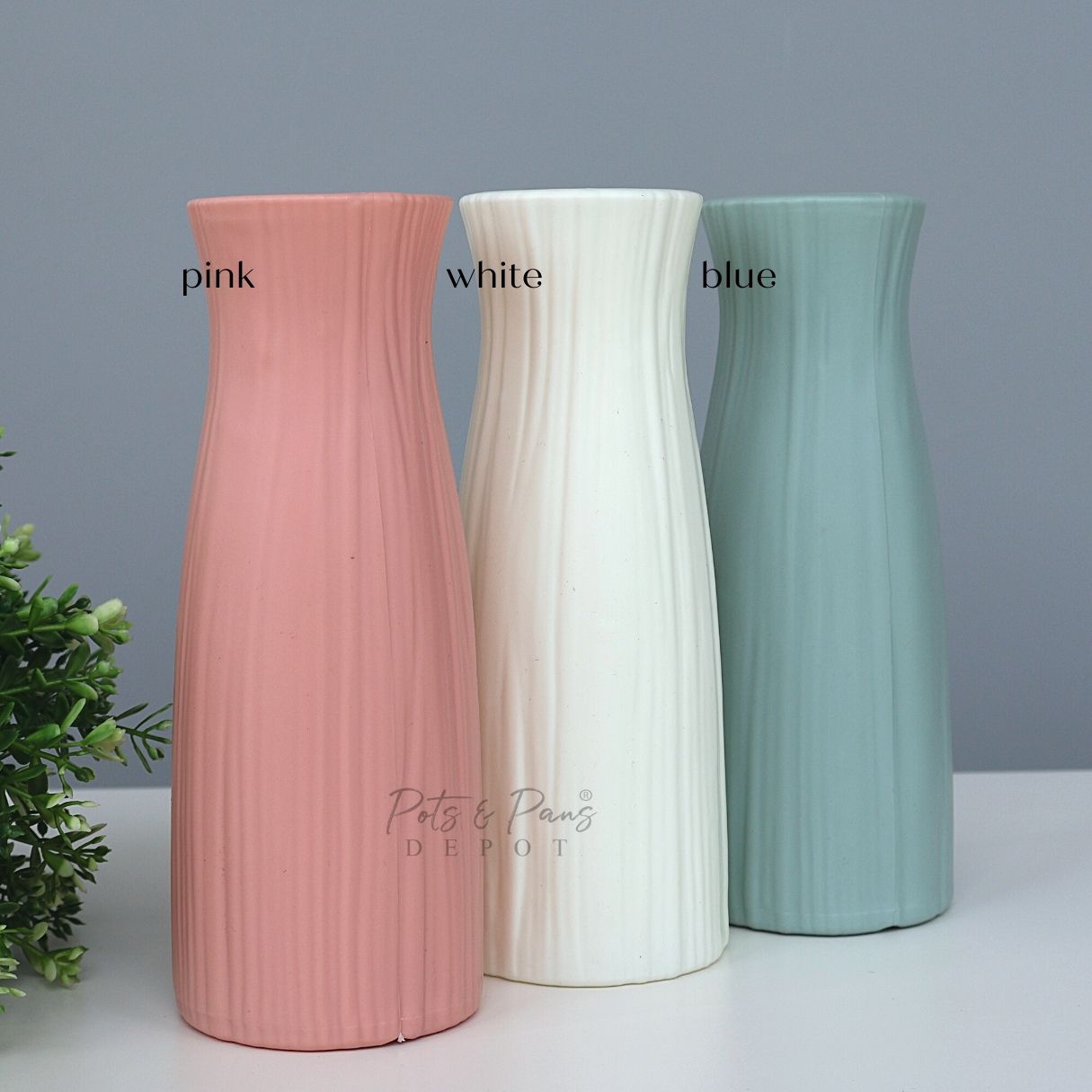 Lines Nordic Plastic Vase