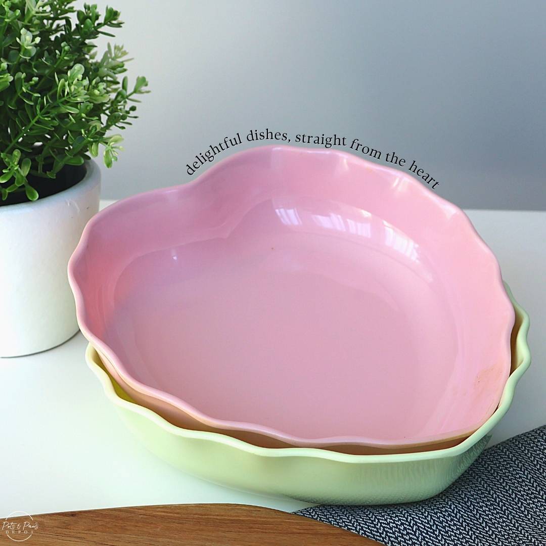 Heart Nordic Pastel Plate