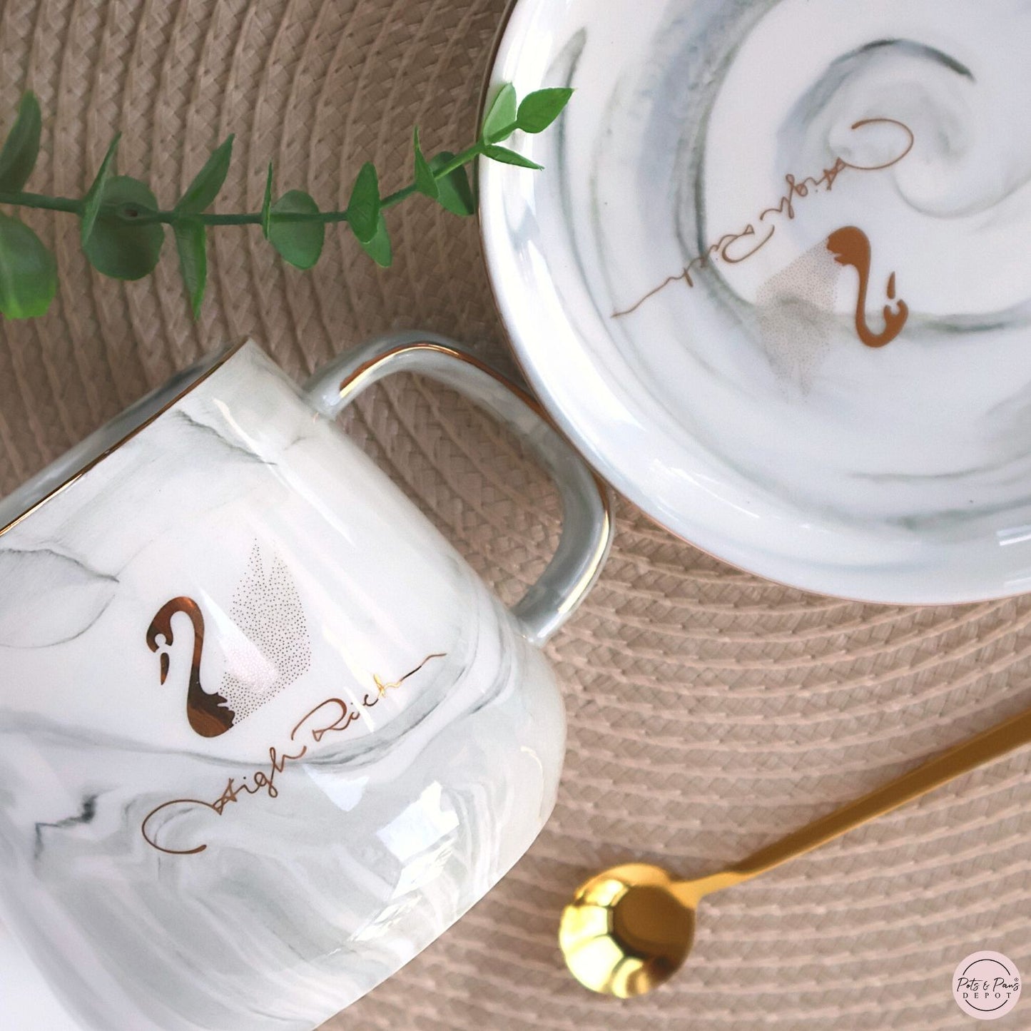 Marble Odette Mug Set 450ml