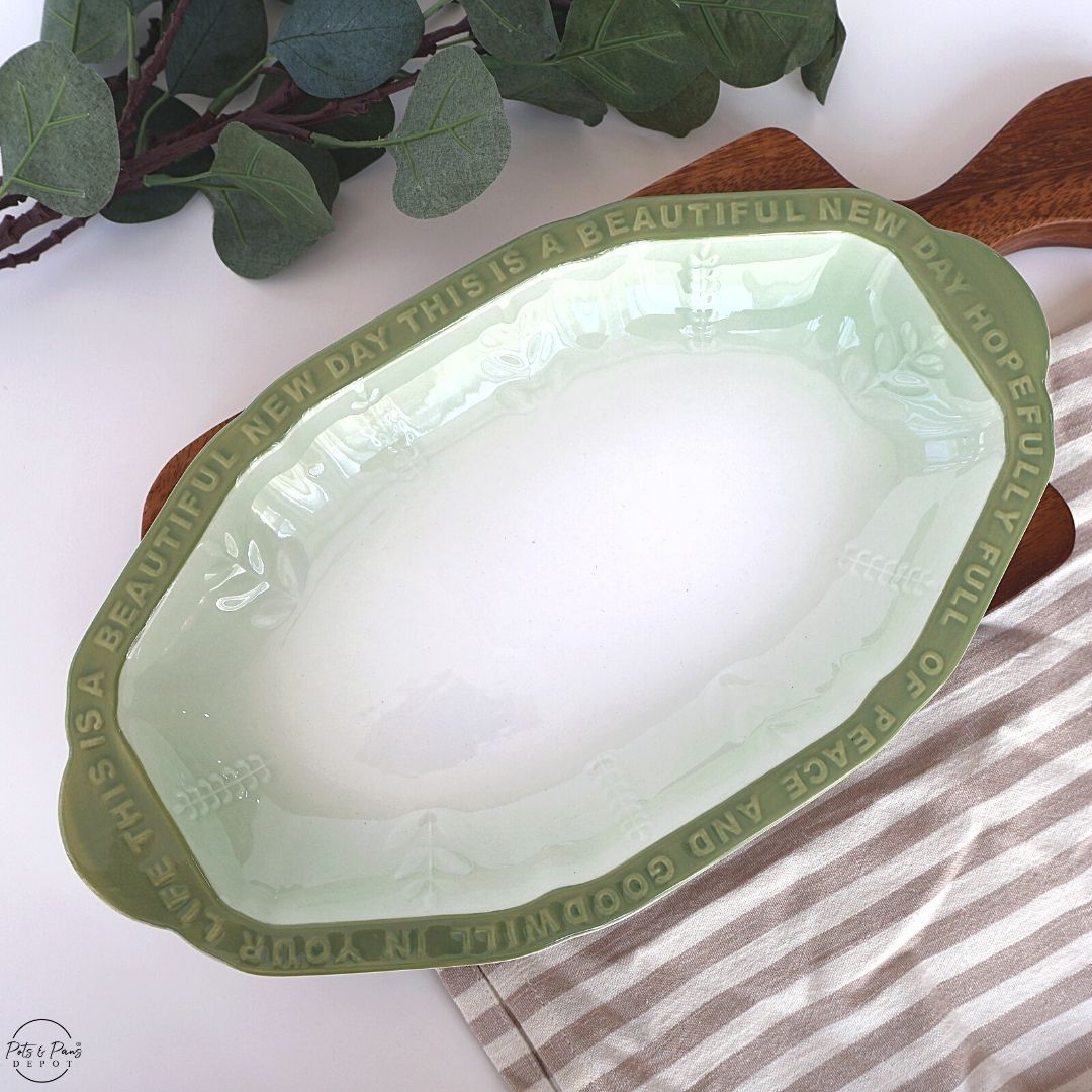 Ombre Vines Porcelain Plate