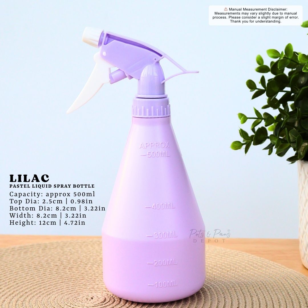 Pastel Liquid Spray Bottle 500ml