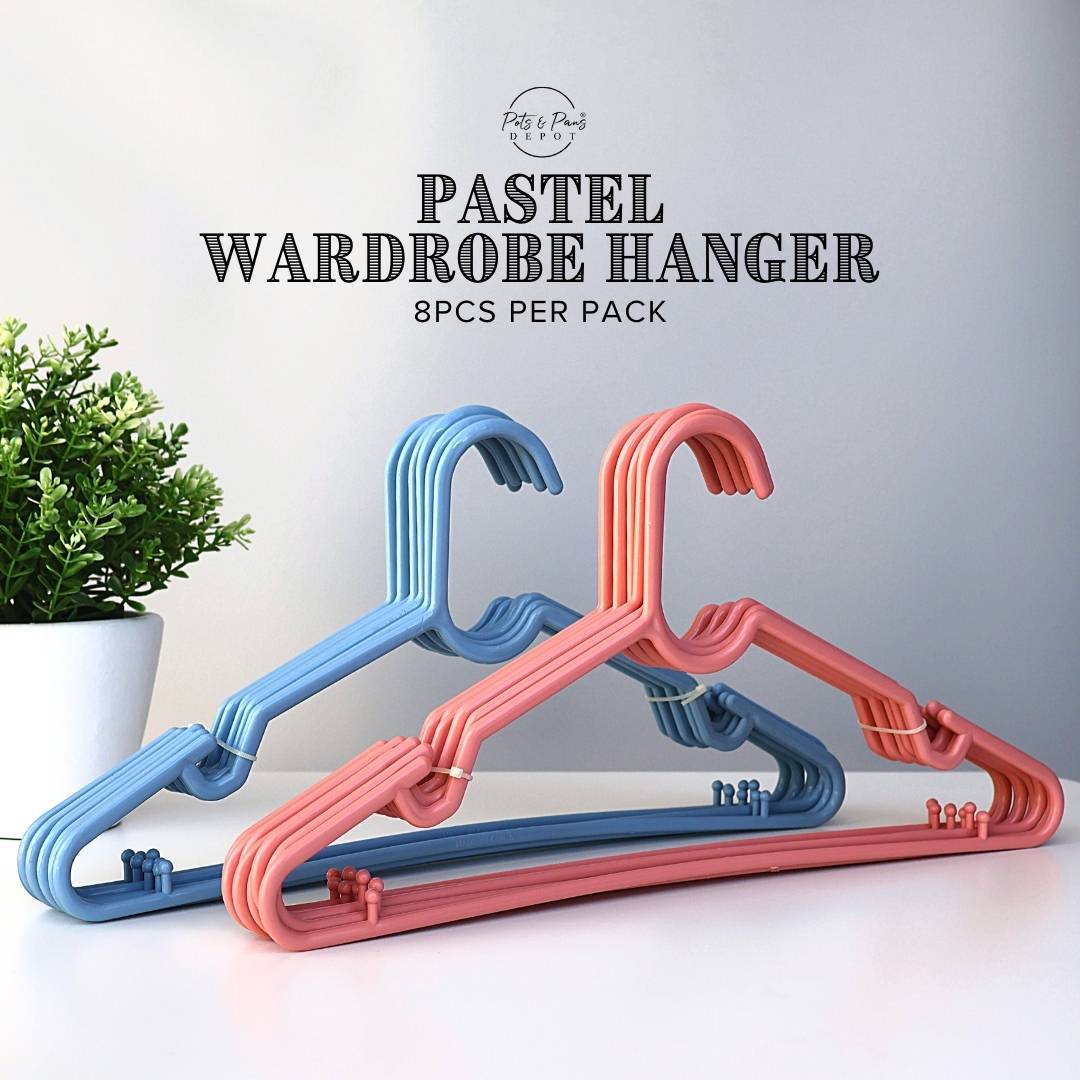 Hanata Pastel Wardrobe Hanger 8pcs