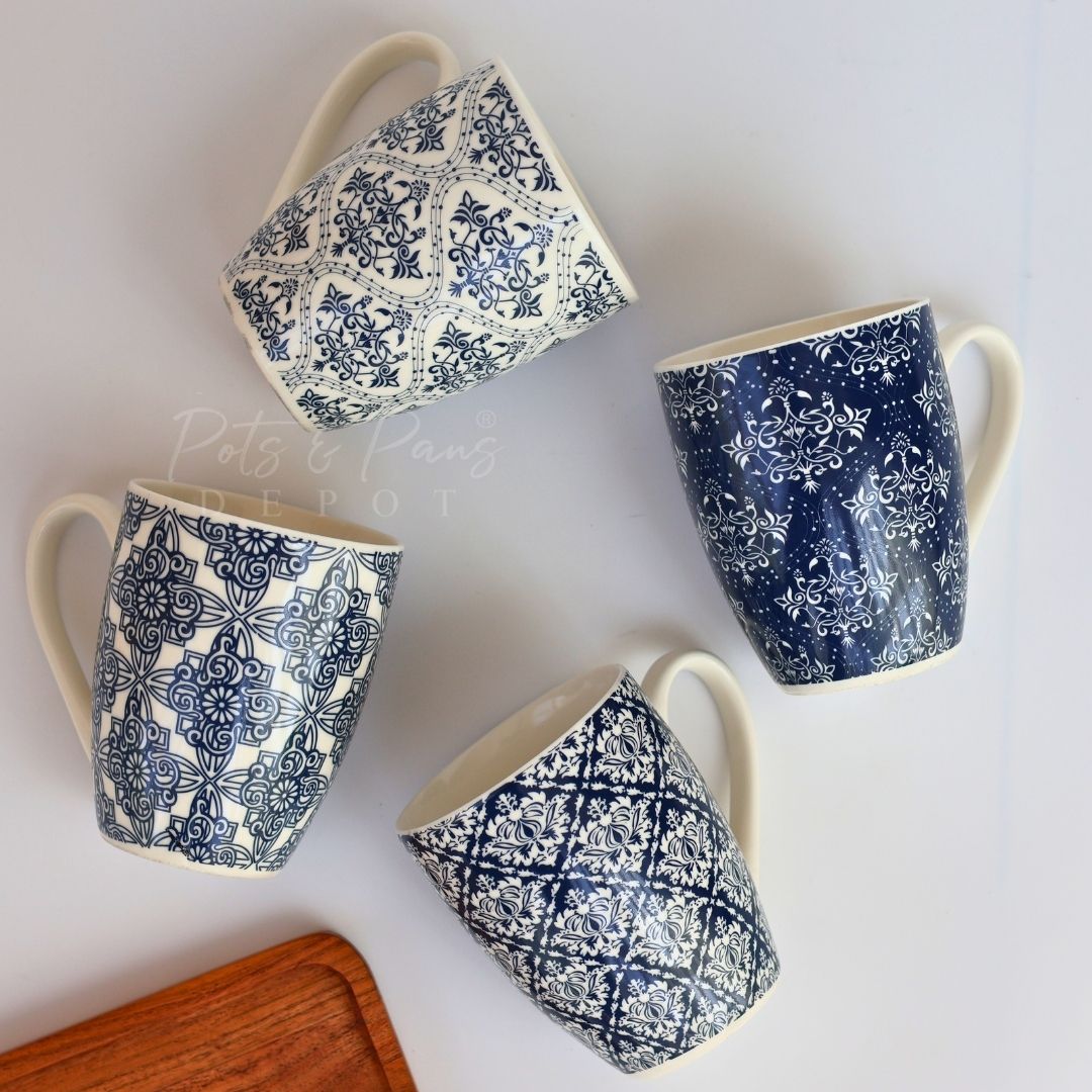 Victorian Pattern Printed Coffee Mug