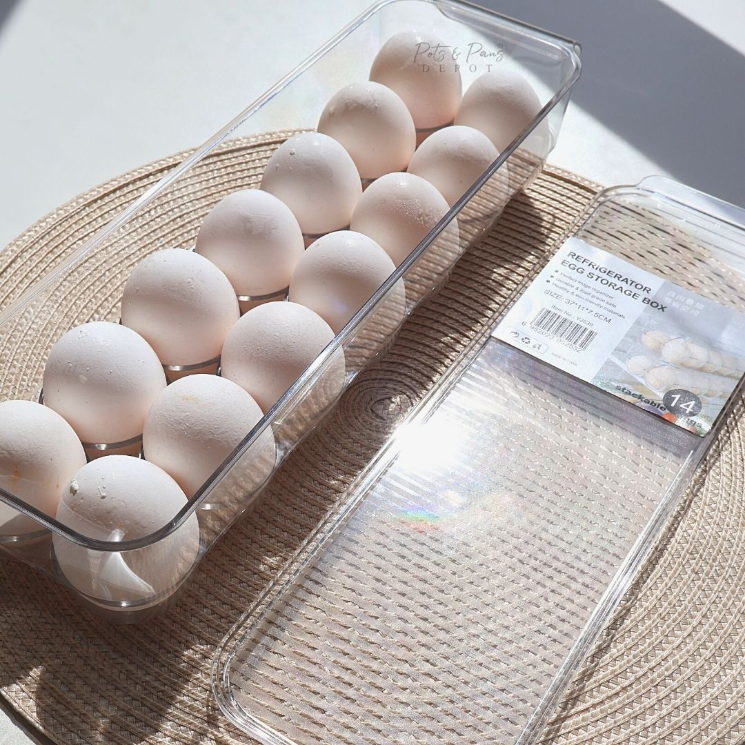 Red Cherry Acrylic Egg Tray 14 Grid