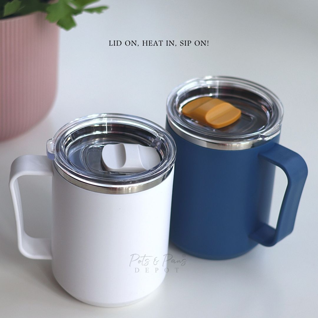 Red Cherry Insulated Matte Mug 450ml