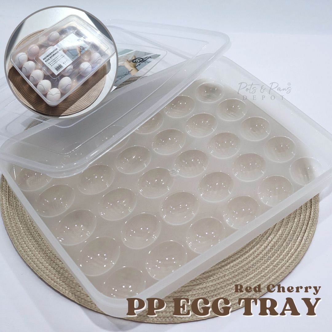 Red Cherry PP Egg Tray 30 Grid