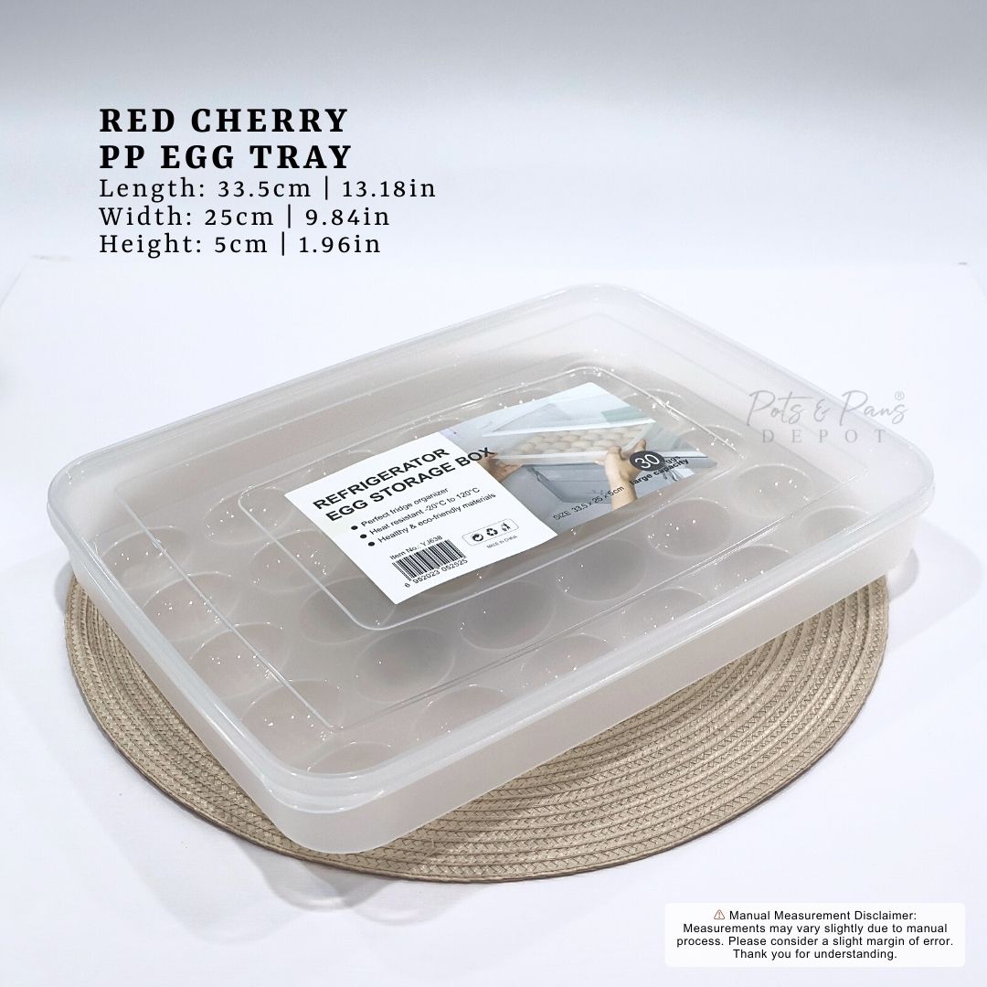 Red Cherry PP Egg Tray 30 Grid