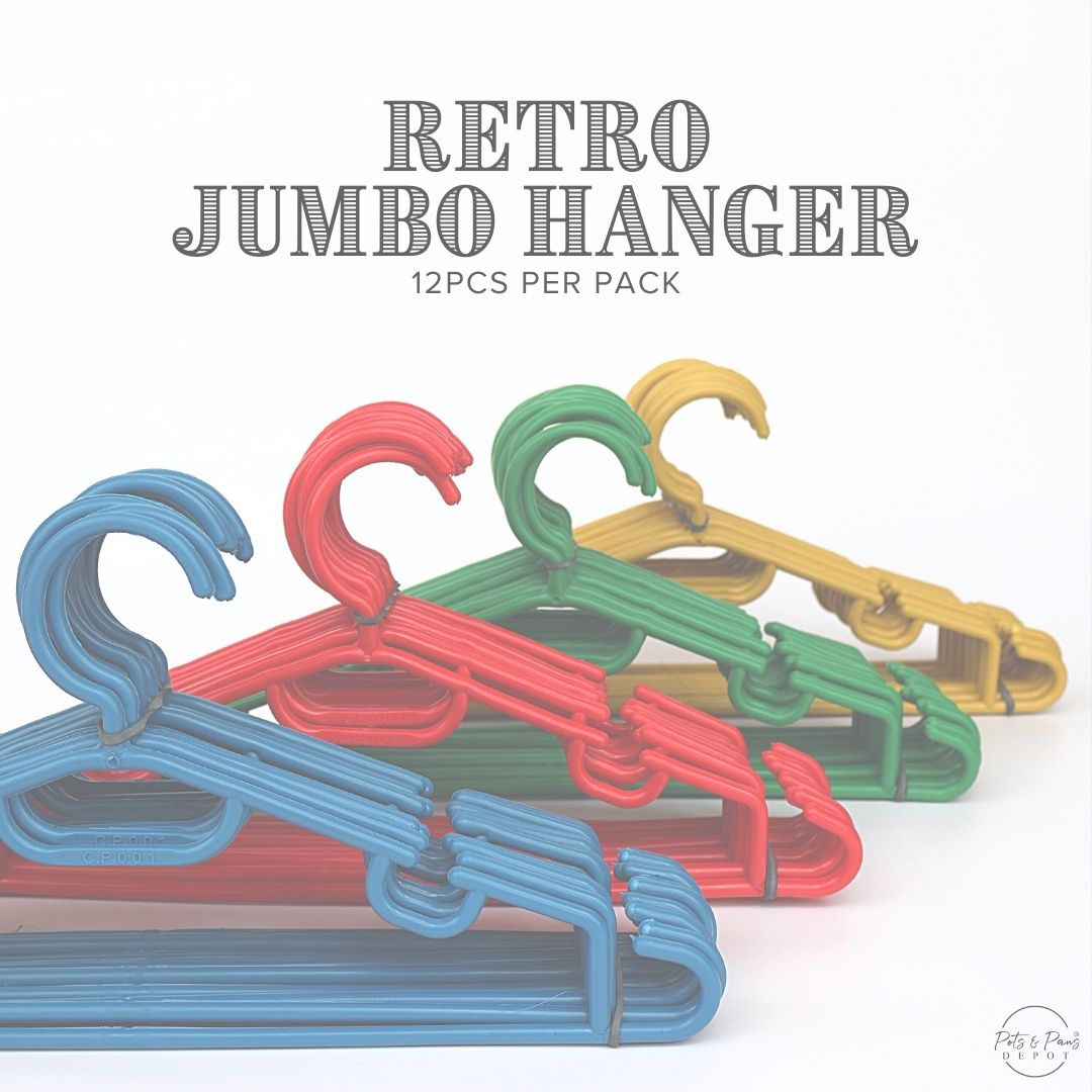 Retro Jumbo Hanger 12pcs