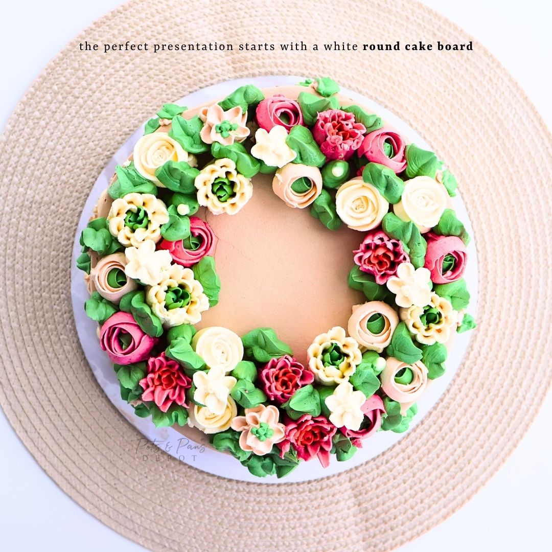 Round Cake Board [5pcs] 2mm/3mm