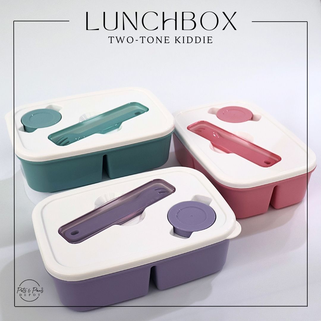 Vocen Two Tone Kiddie Lunchbox 1100ml