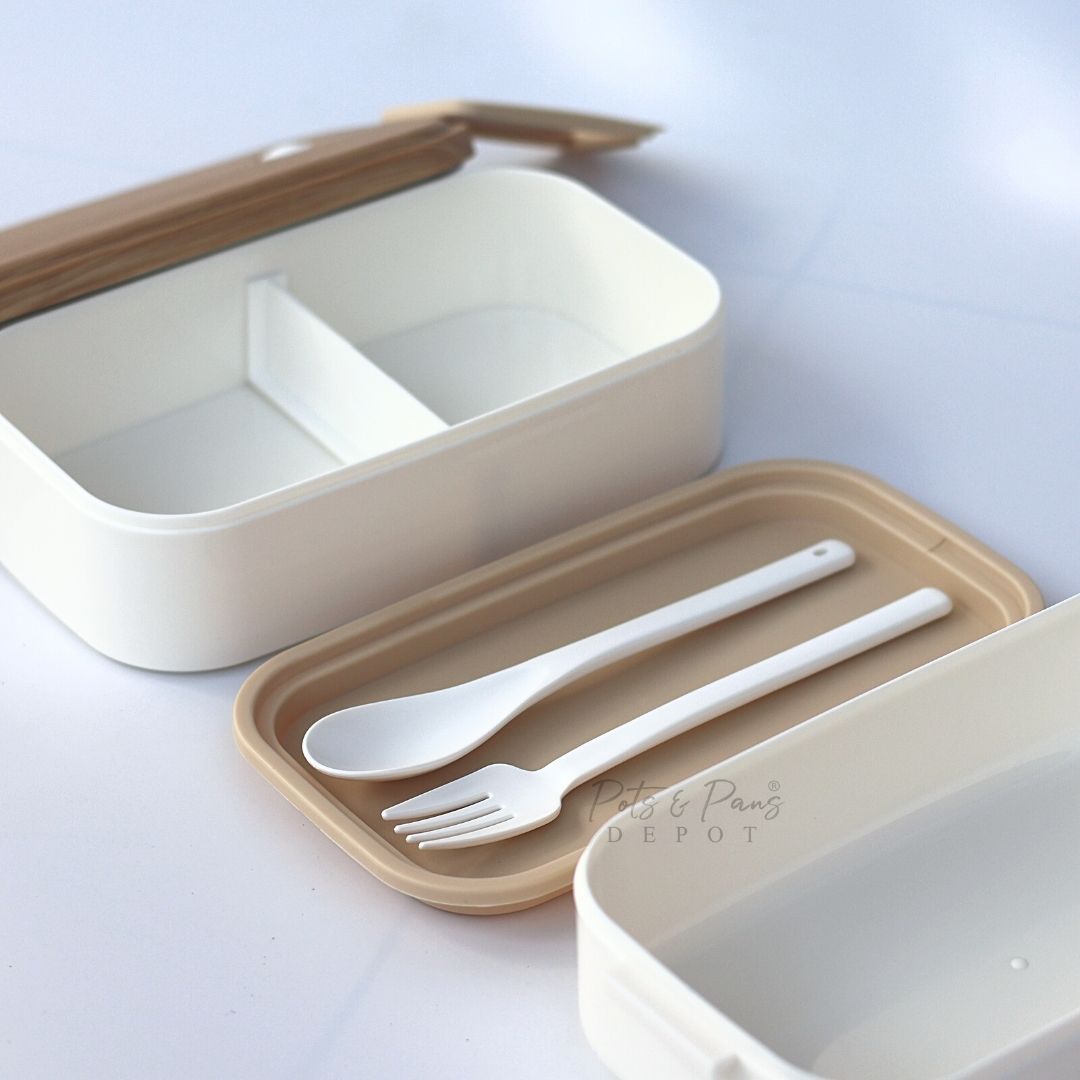 Vocen Bamboo Lid Lunchbox