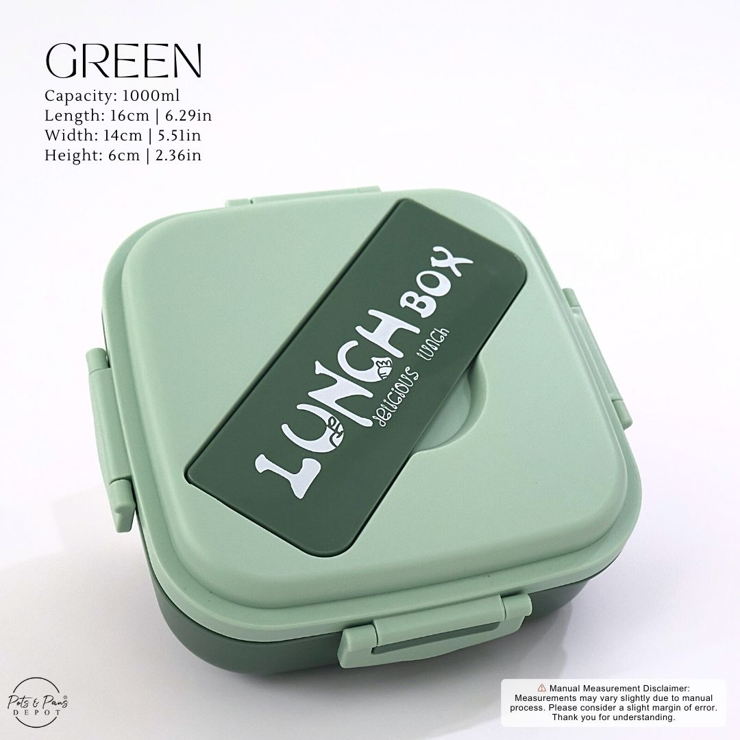 Vocen Sq. Two Tone Lunchbox 1L