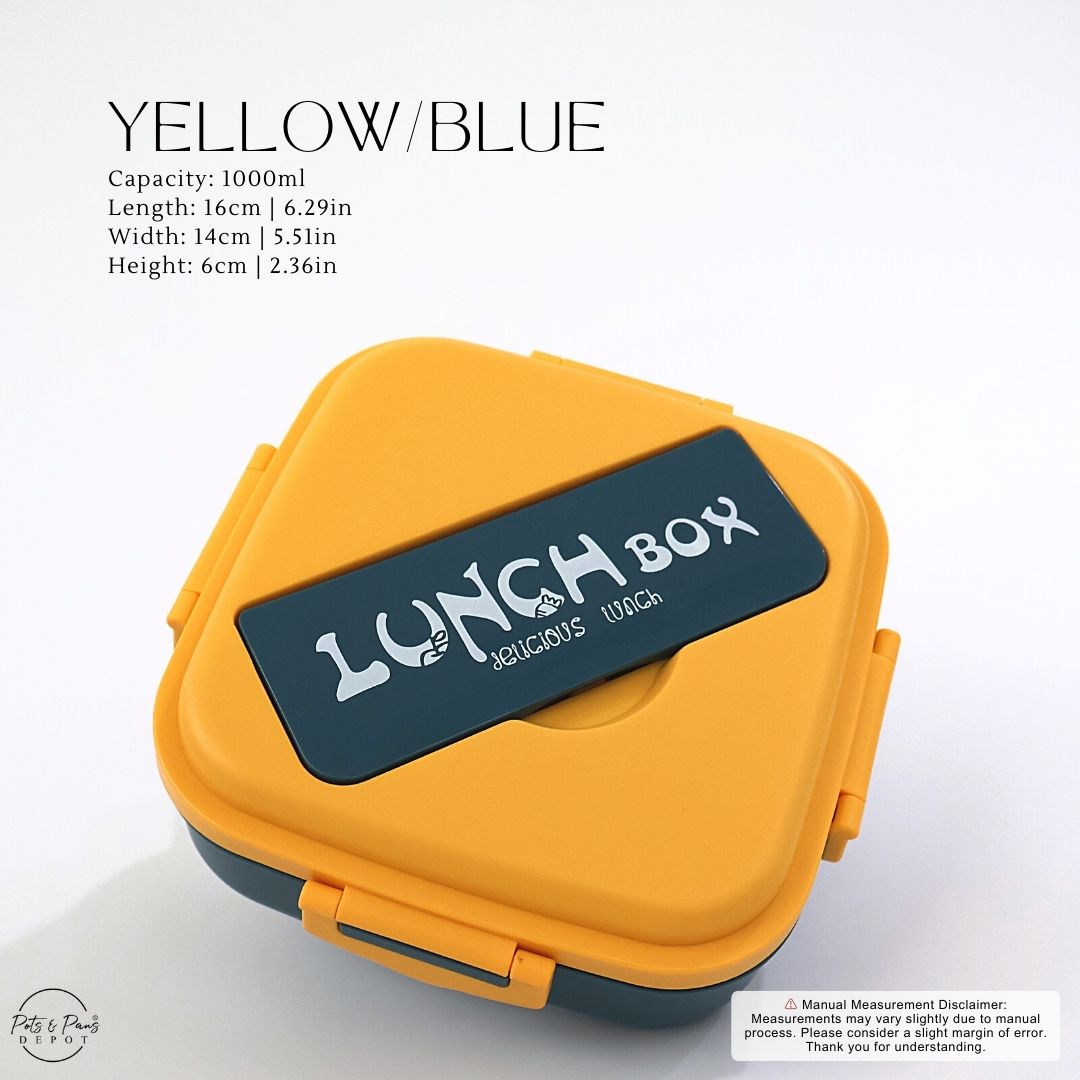 Vocen Sq. Two Tone Lunchbox 1L